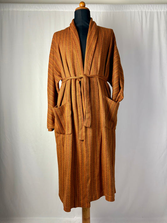 Vestaglia arancio e beige tg. L-XL