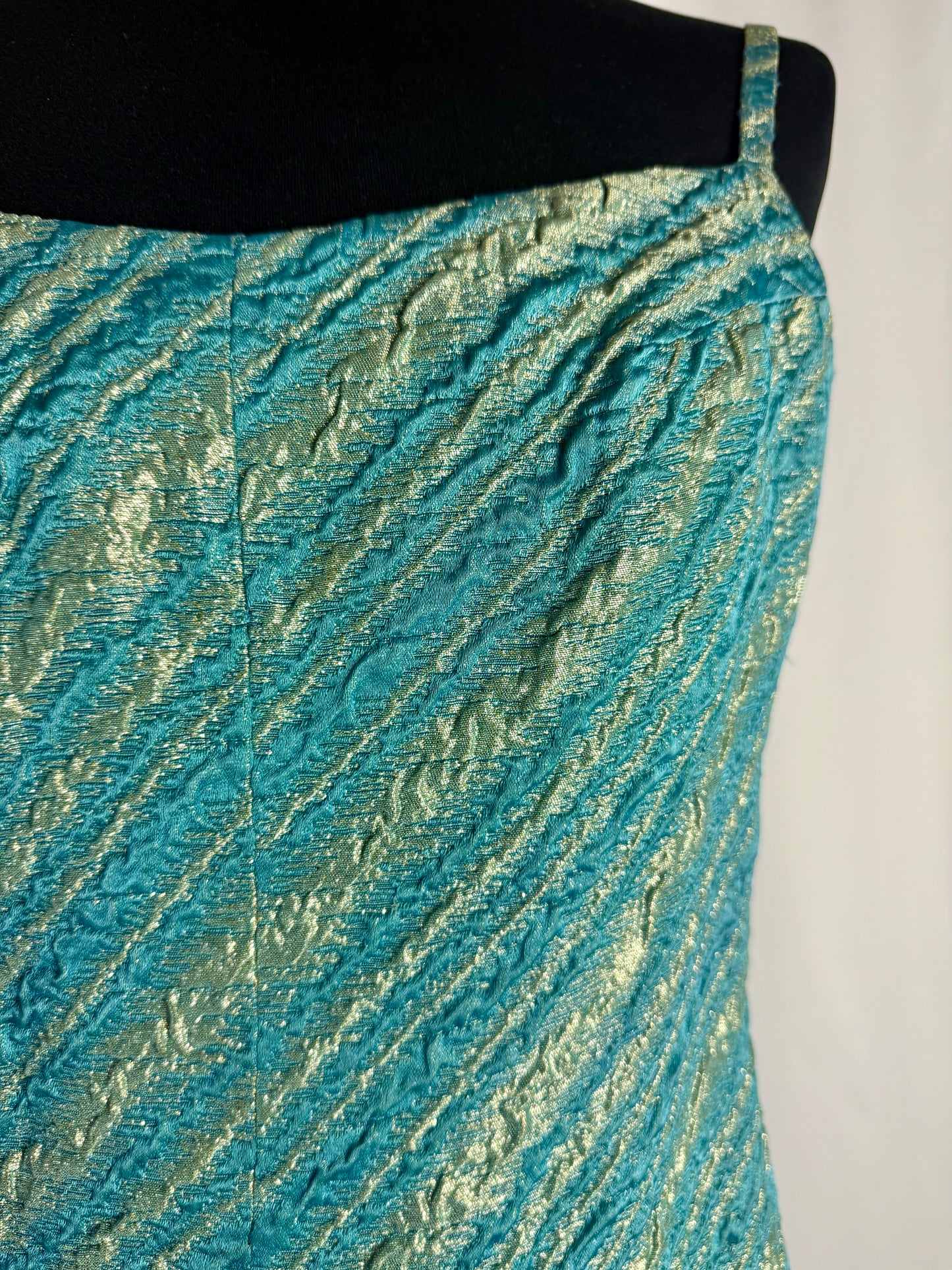 Maxi dress anni ‘70 “sbarco sulla luna” - TG. 42/44