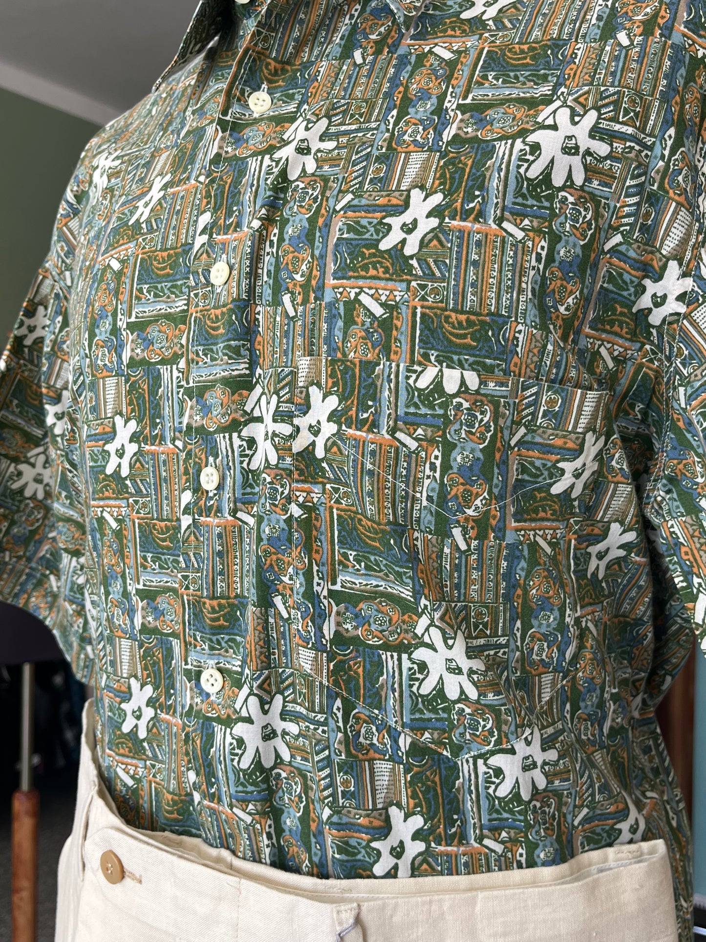 Camicia a maniche corte tg. S-M