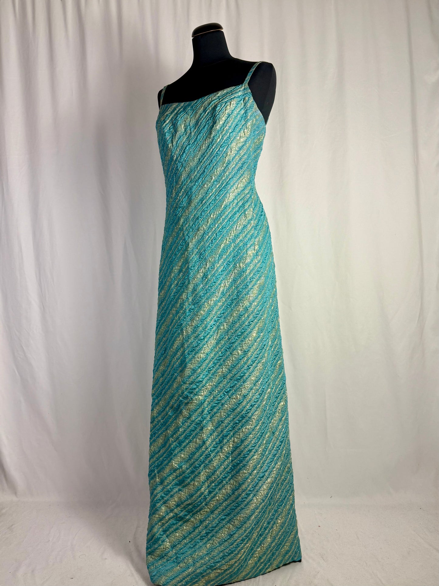 Maxi dress anni ‘70 “sbarco sulla luna” - TG. 42/44