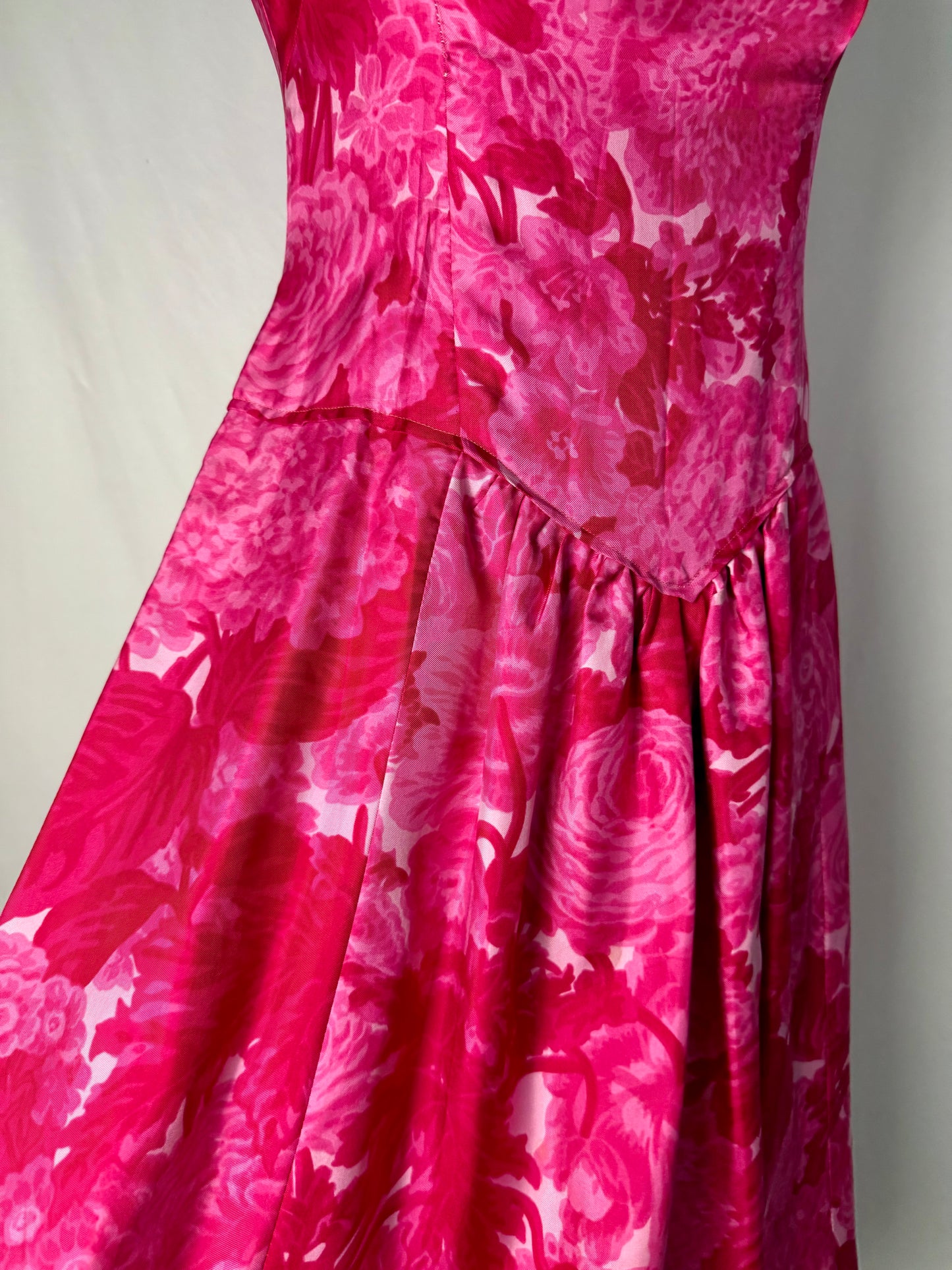 Abito “Fucsia Damascato” – Fine Anni ’50 - TG. 40/42