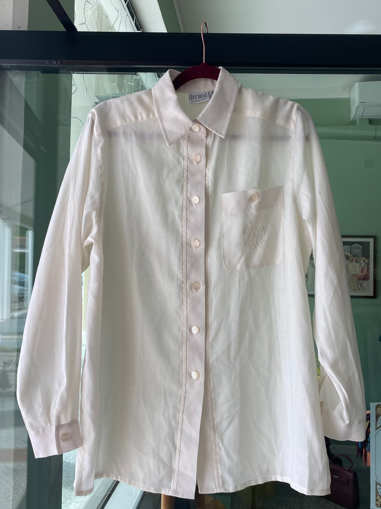 Camicia bianca fresco lana - TG. 46/48/50