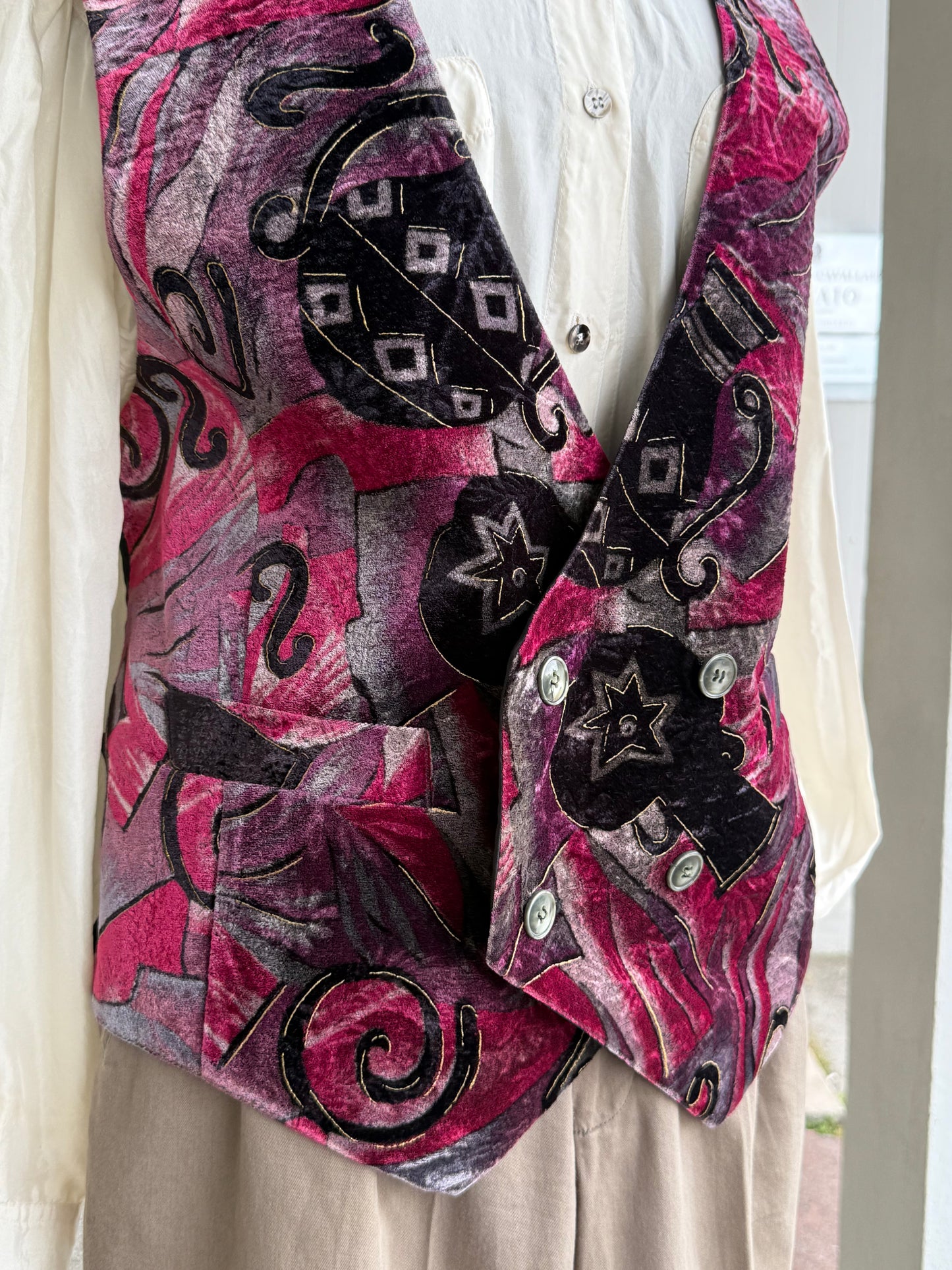 Gilet in velluto anni ‘80 - TG. 50