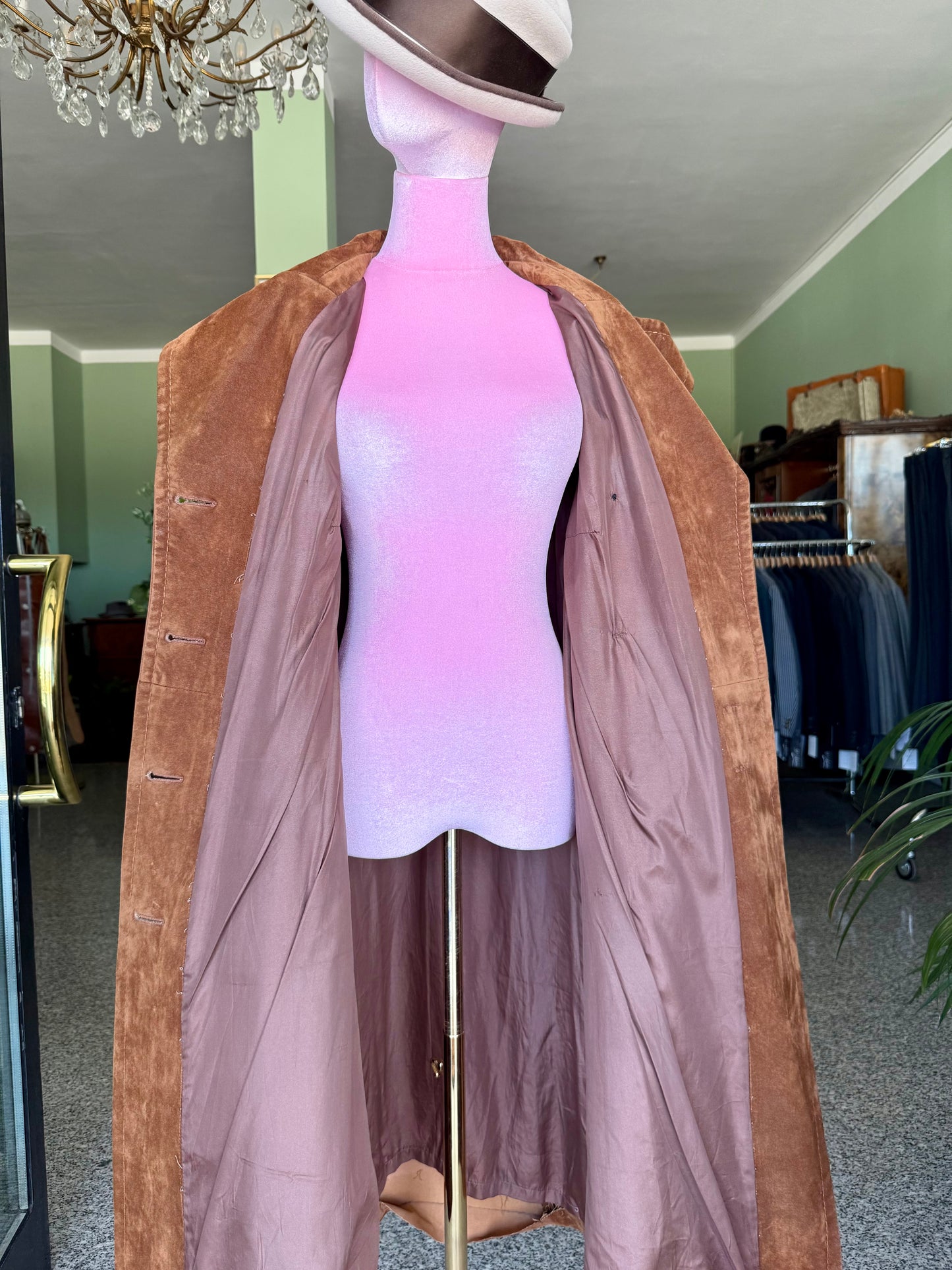 Cappotto in camoscio anni ‘70 - TG. 40