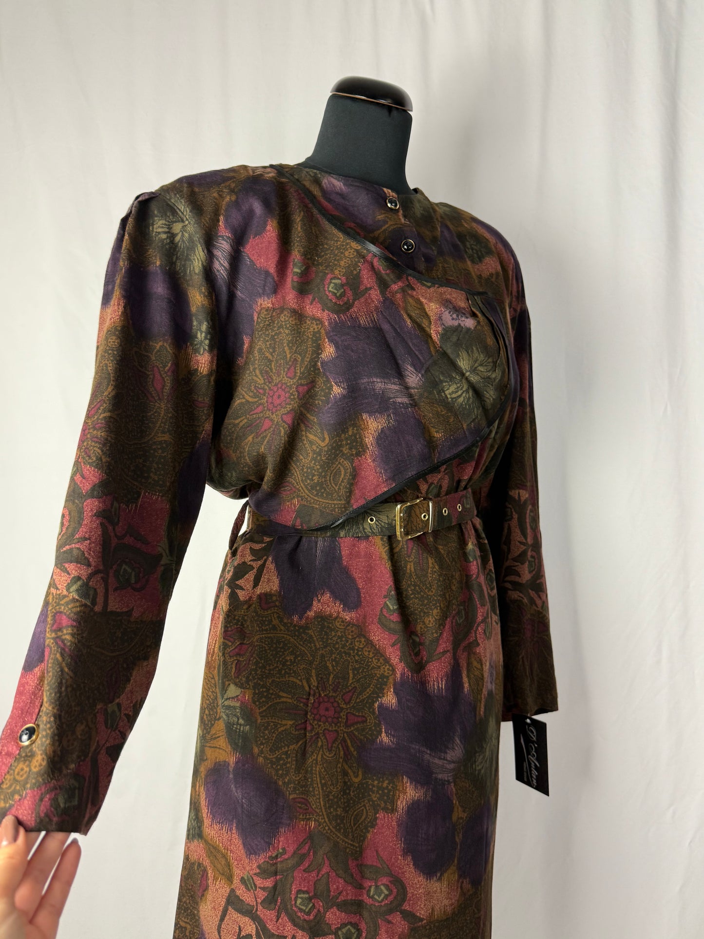 Abito anni ‘80 con fantasia arabeggiante - TG. 50