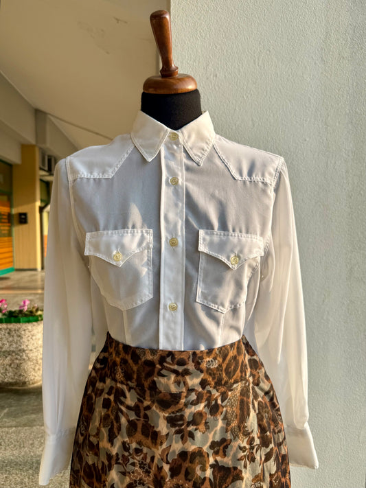 Camicia bianca in organza - TG. 40