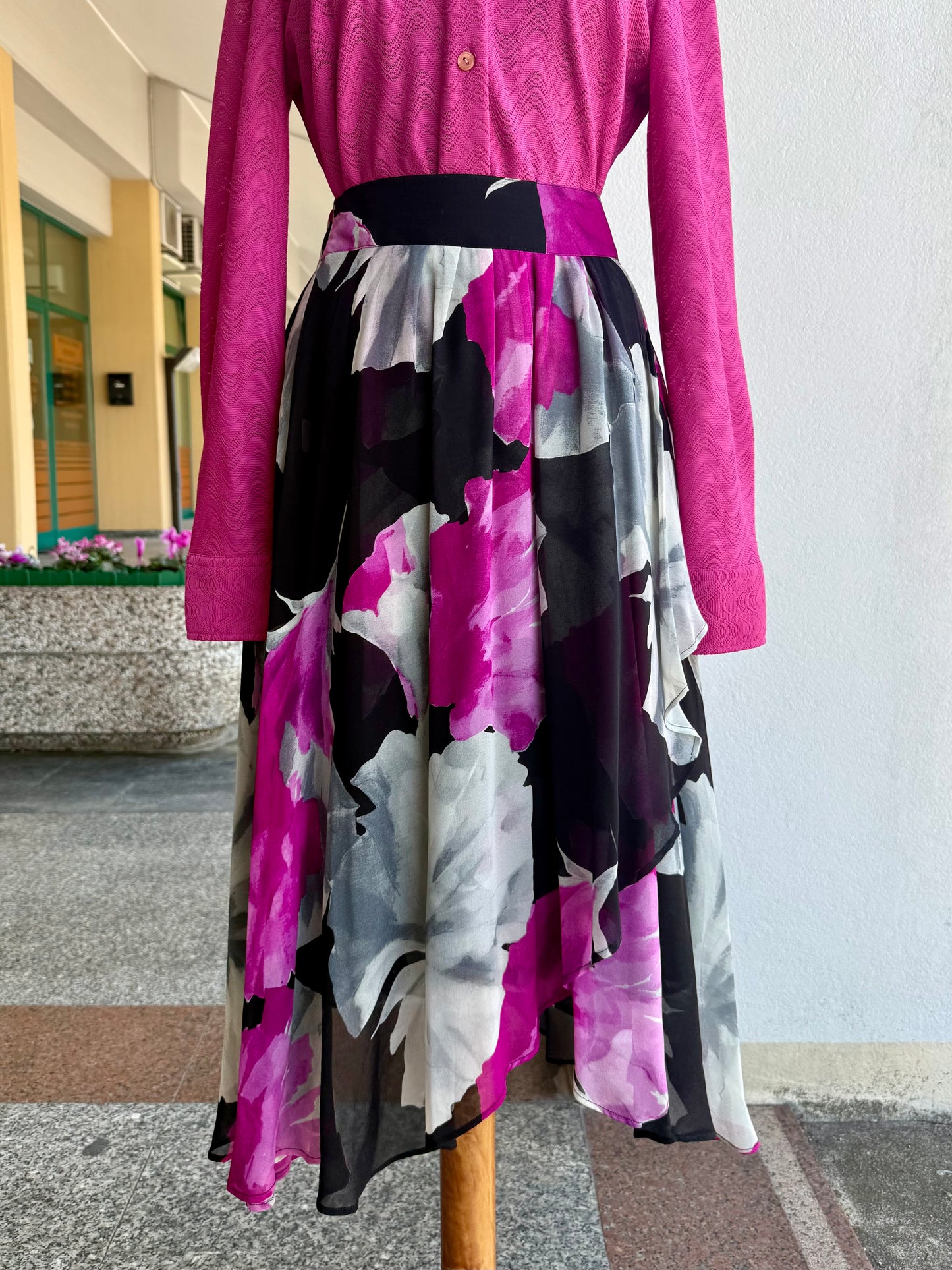 Gonna in chiffon - TG. 40
