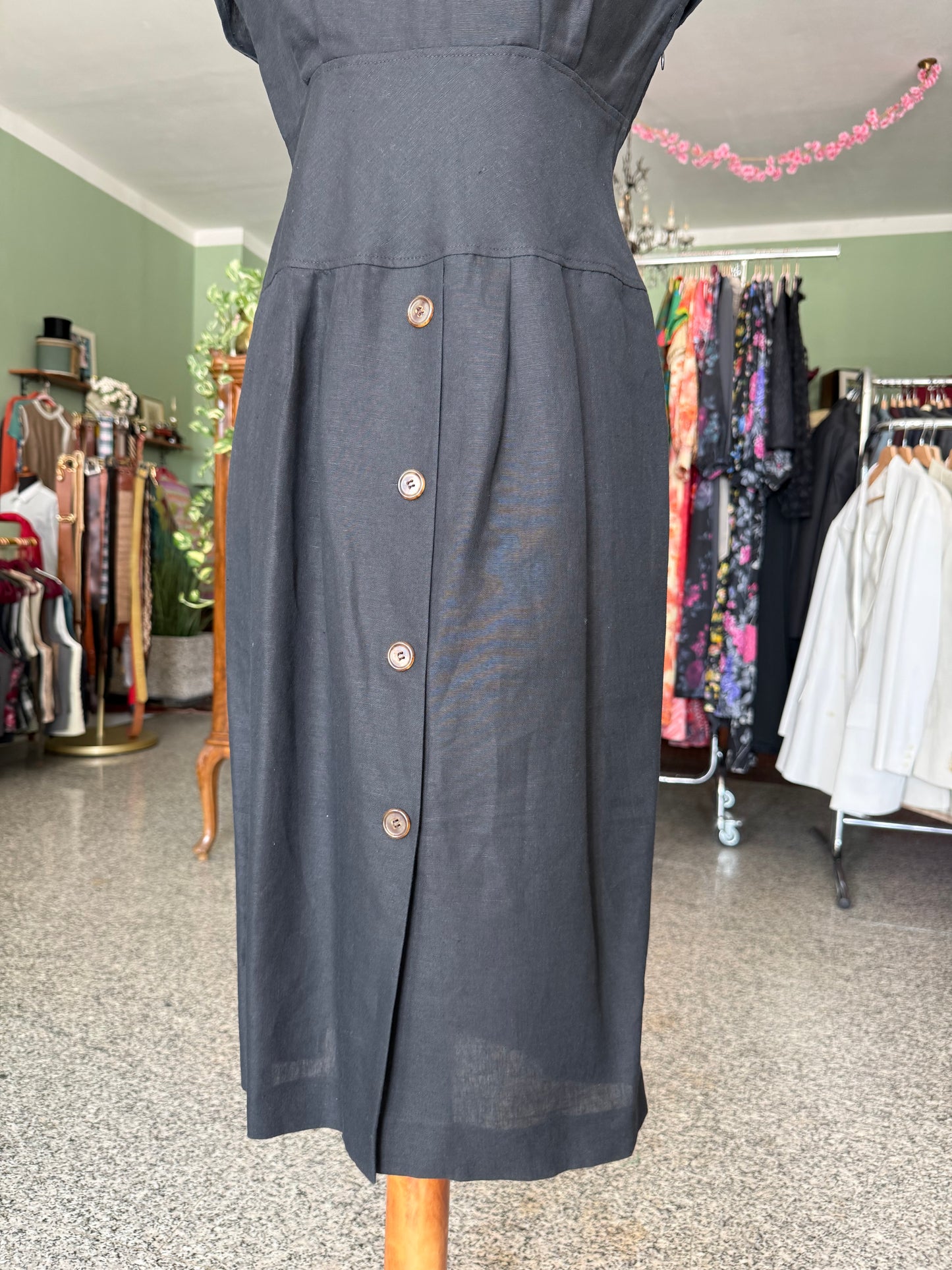 Abito lino e cotone - TG. 40/42