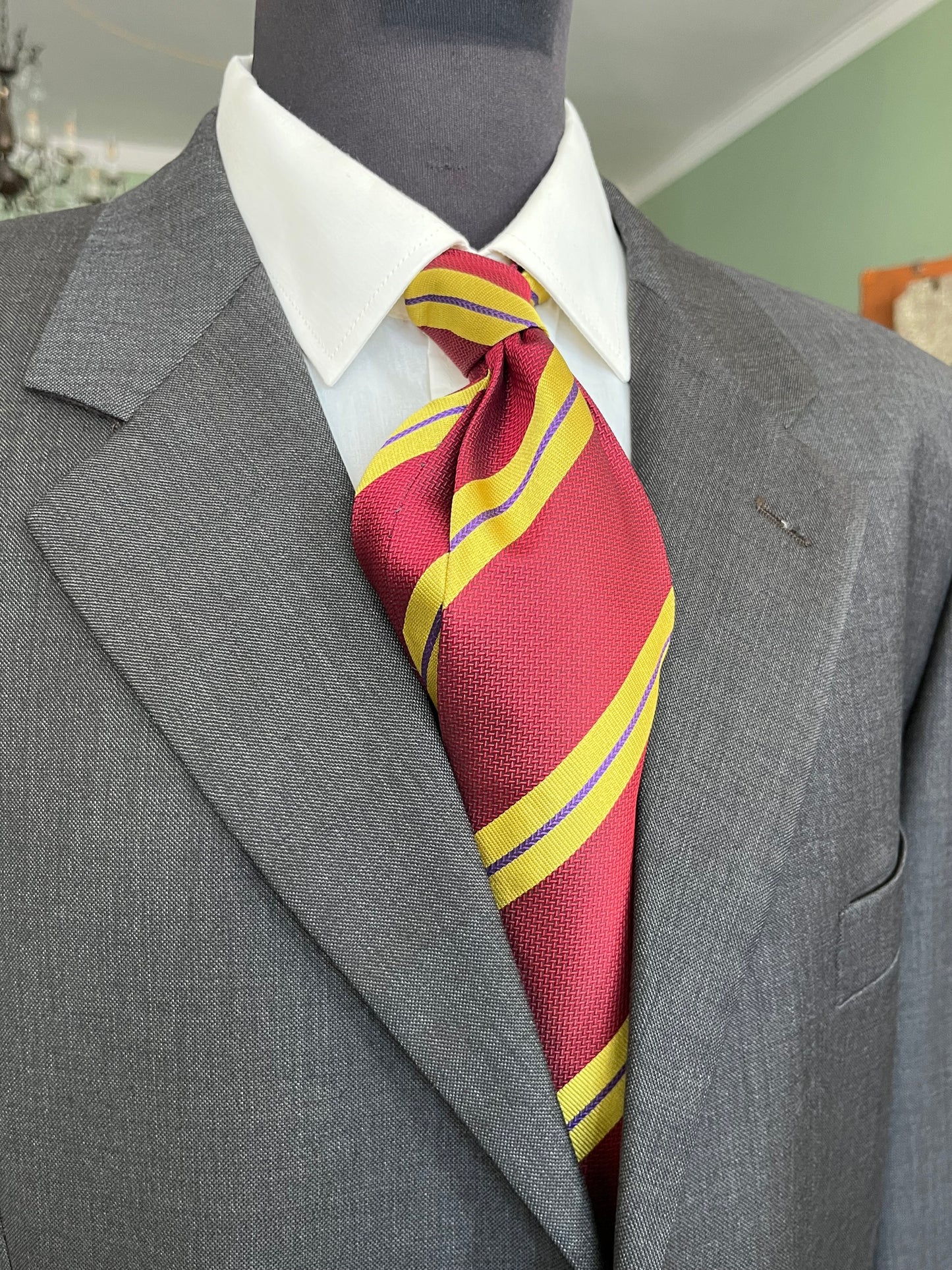 Cravatta anni ‘90 regimental