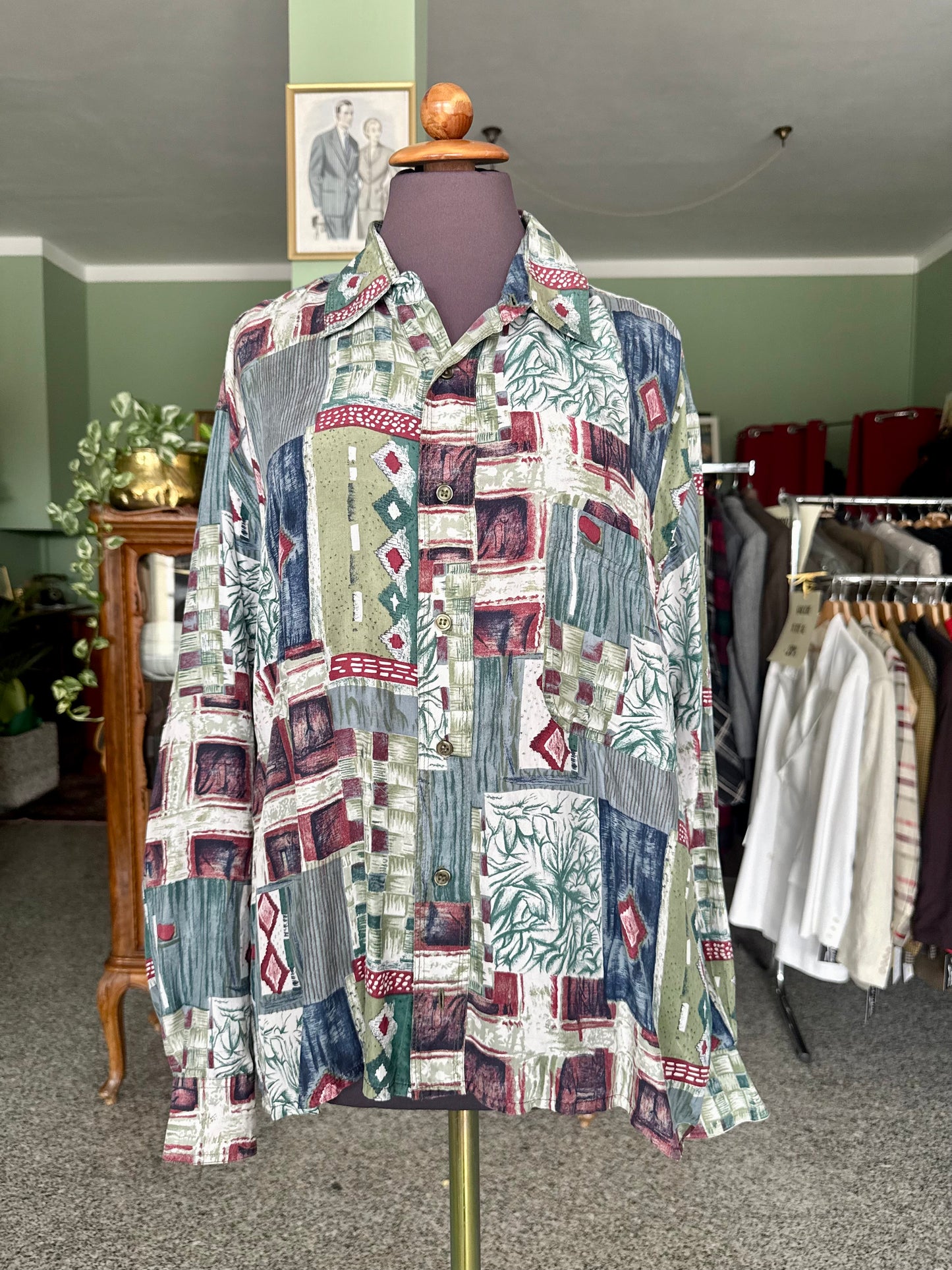 Camicia anni ‘90 seta - TG.48/50