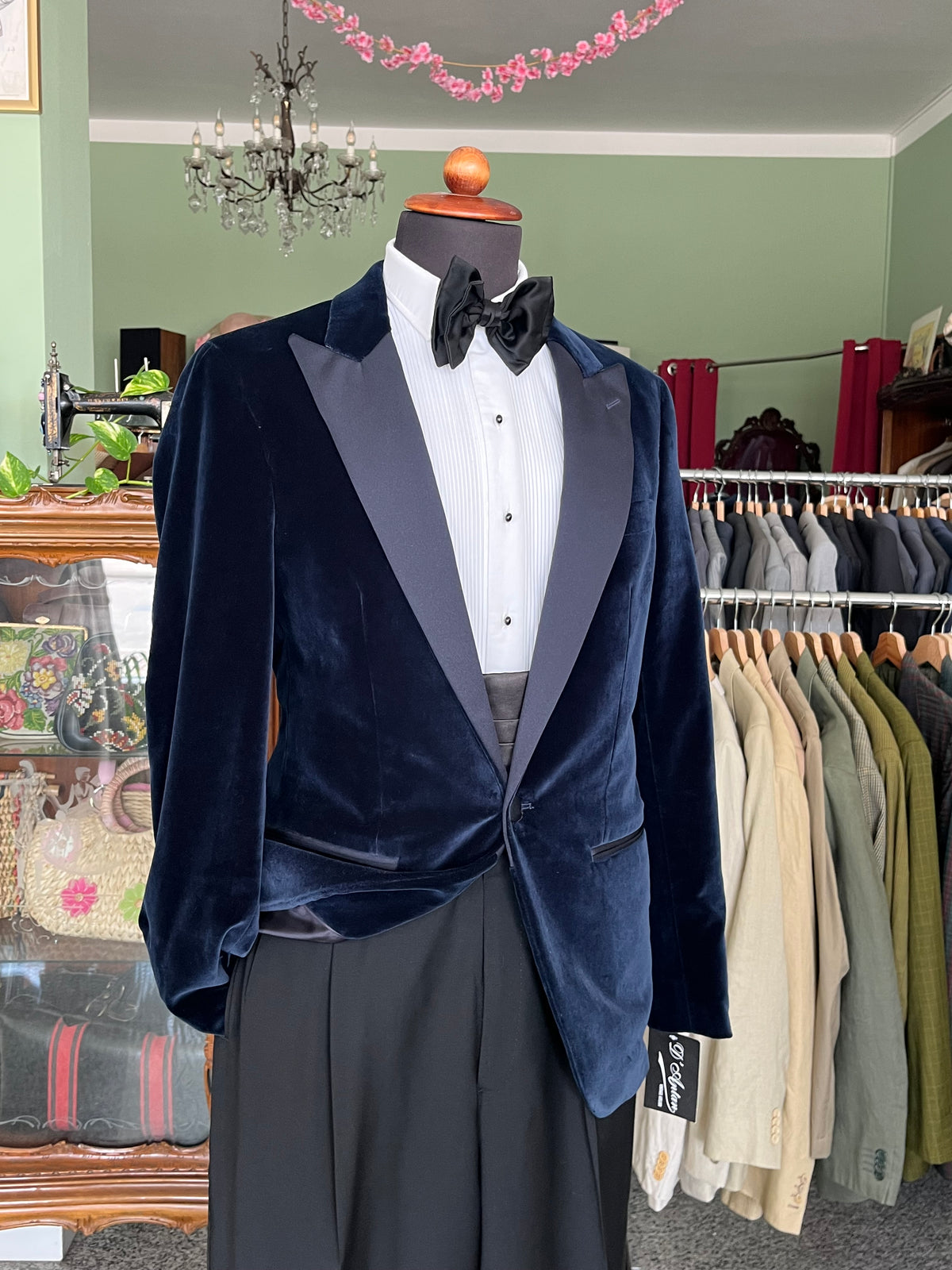 Giacca da smoking in velluto tg. 44-46