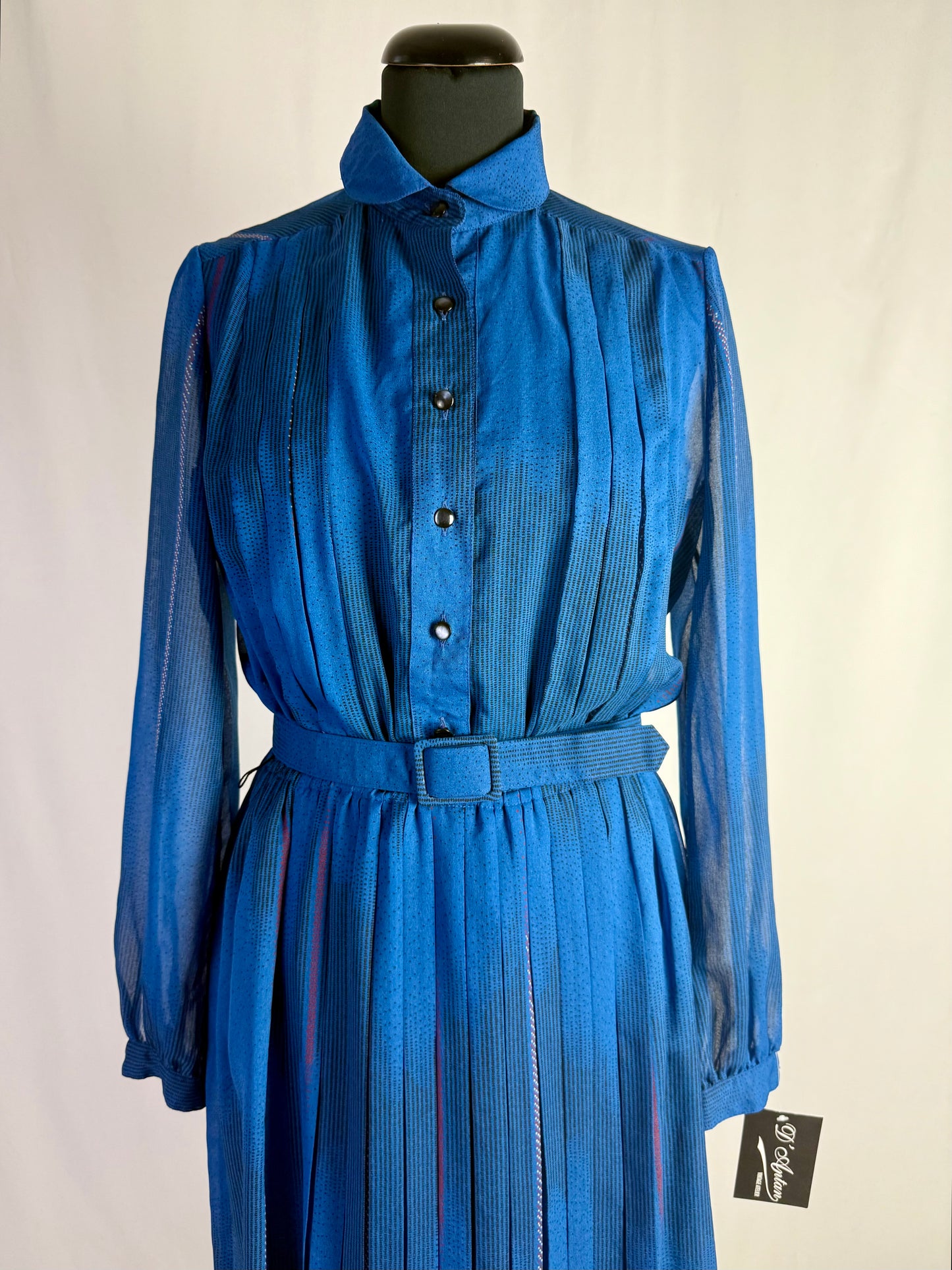 Abito classico anni ‘70 blu - TG. 40/42