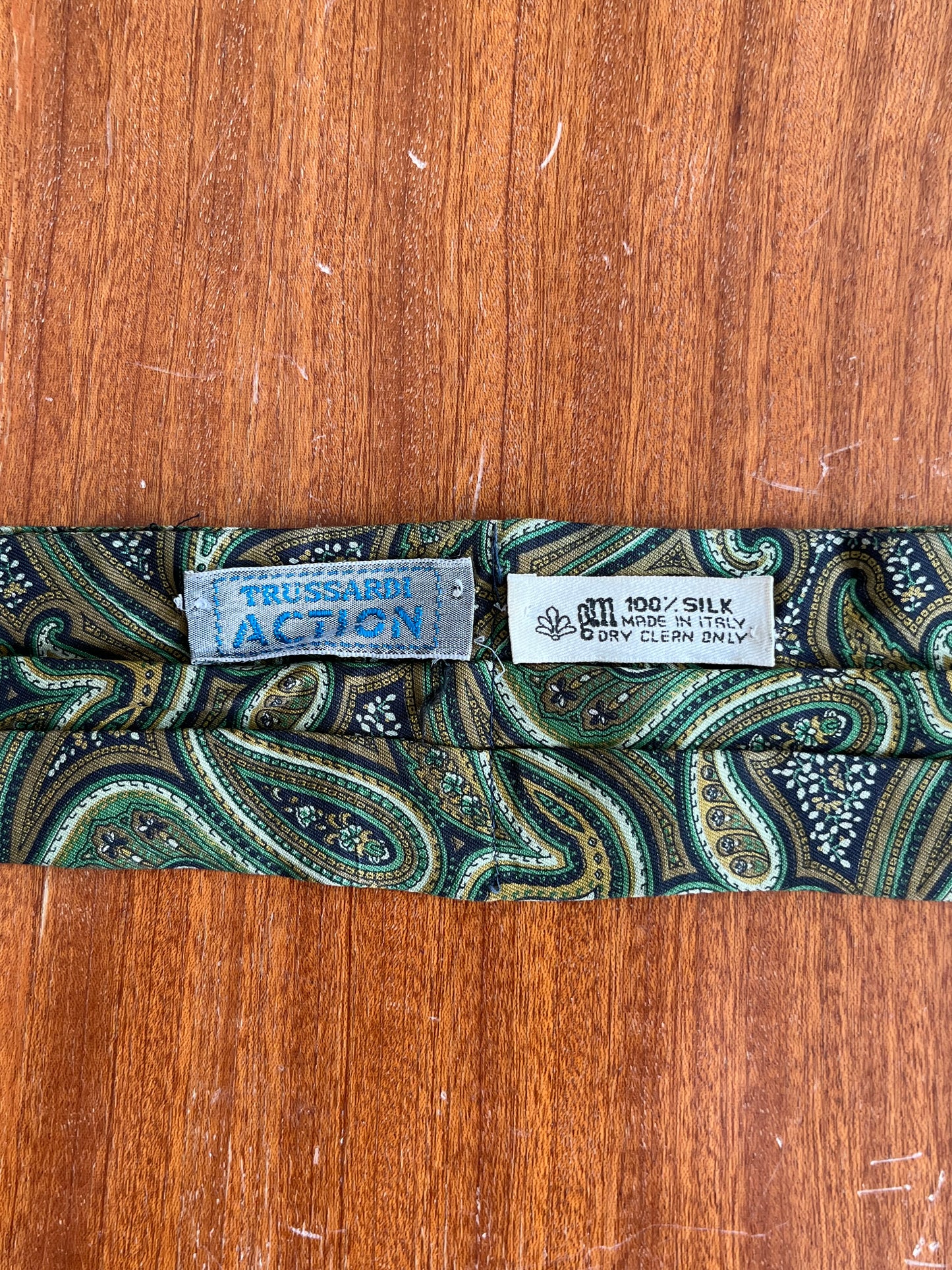 Ascot Trussardi seta paisley