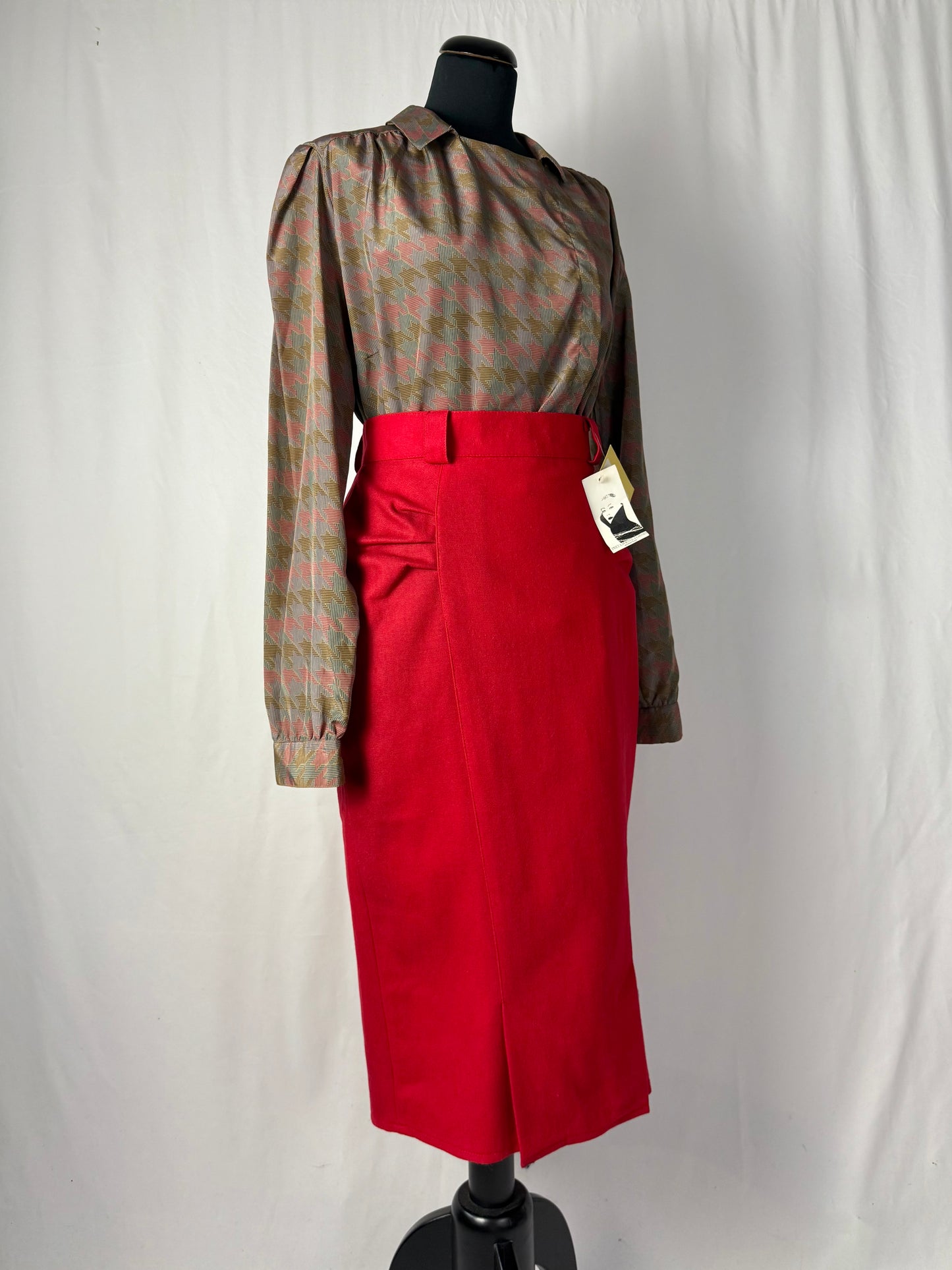 Gonna vamp rosa anni ‘80 - TG. 40