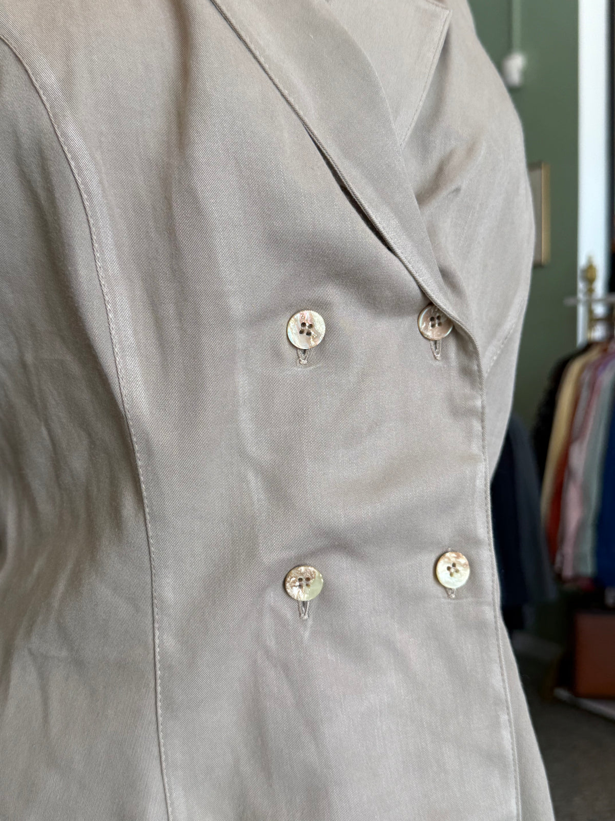 Camicia color tortora - TG. 42/44