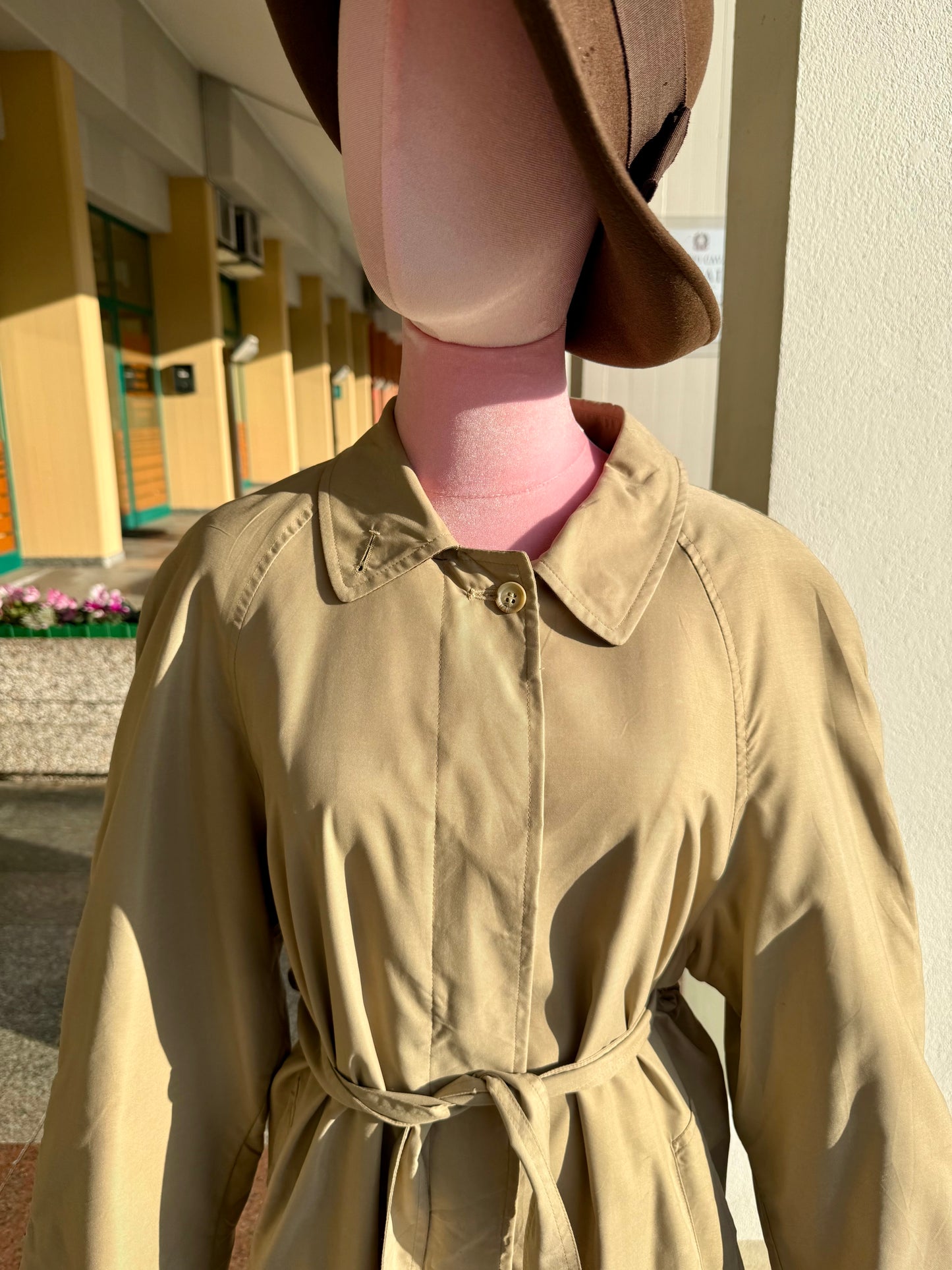 Trench anni ‘80 beige - TG. 44/46