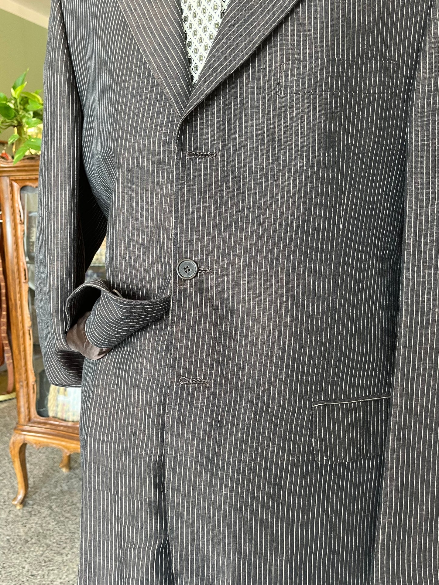 Completo in lino tg. 52-54