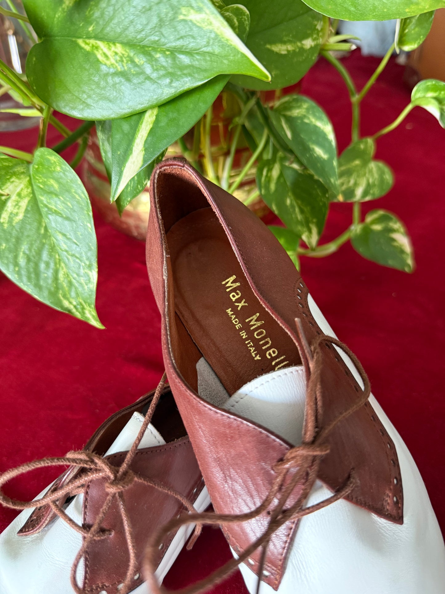 Scarpe stringate bicolore - NR. 35
