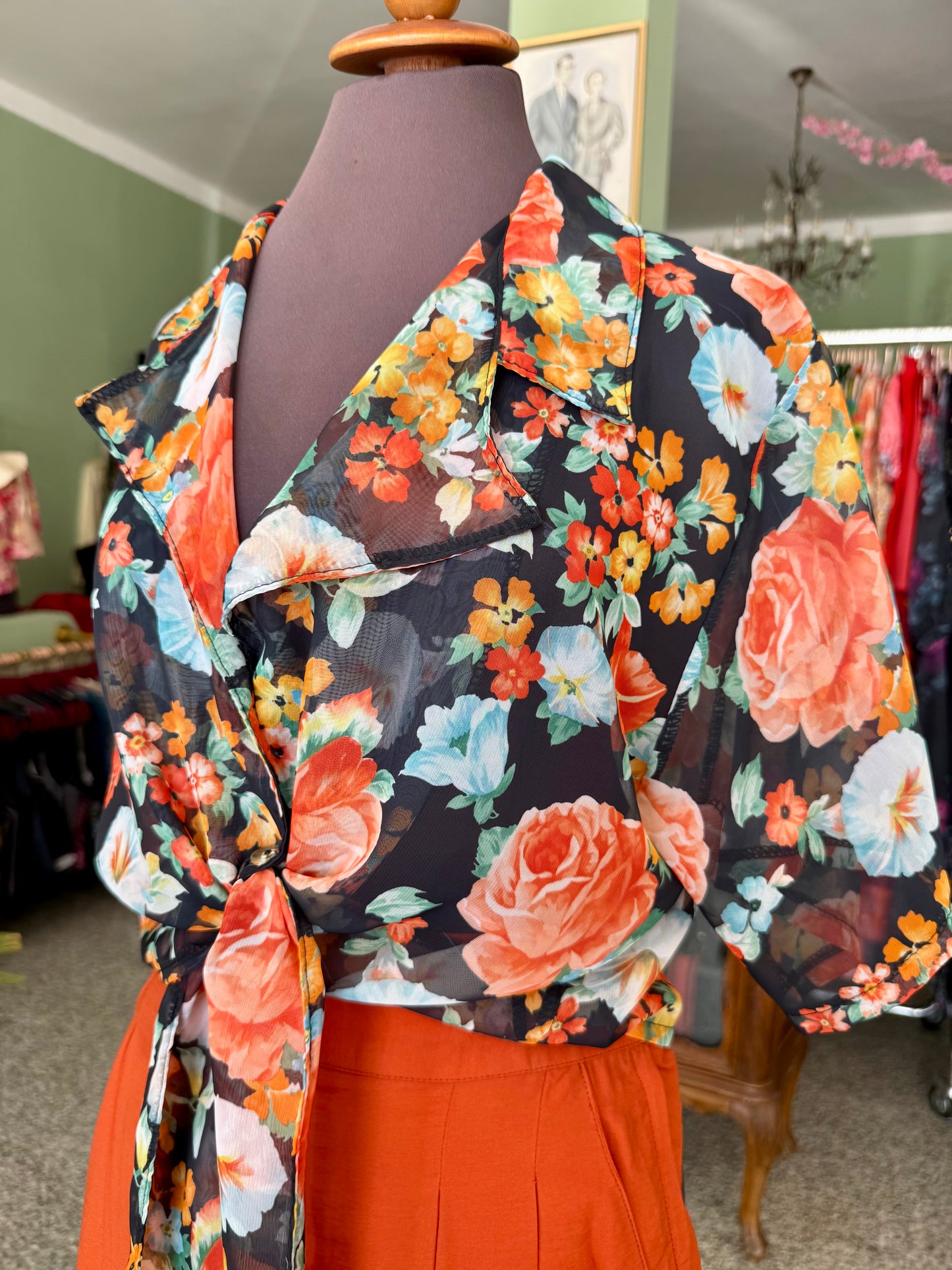 Camicia in chiffon - TG. 42 - 46