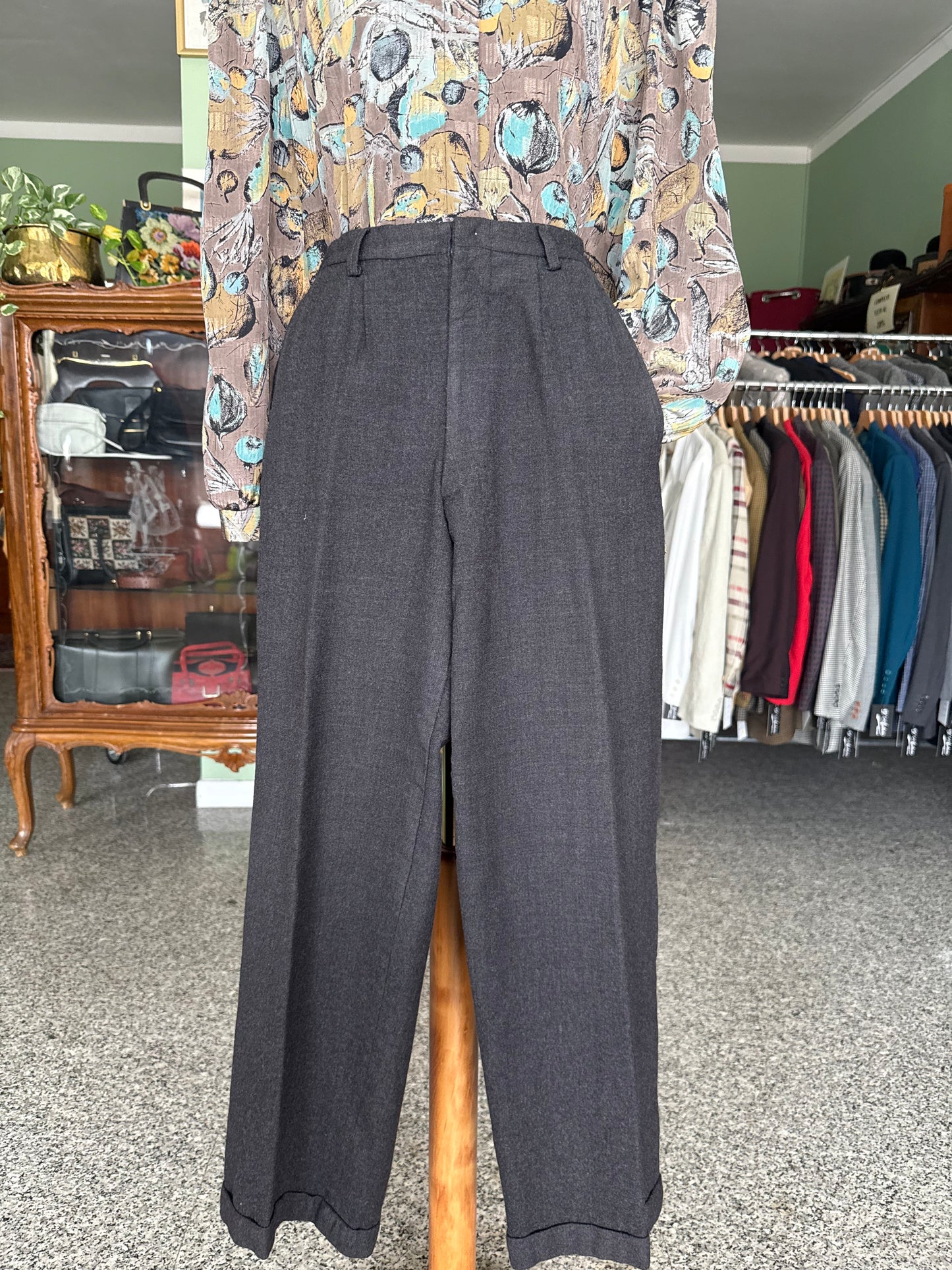 Pantaloni classici in lana - TG. 40/42