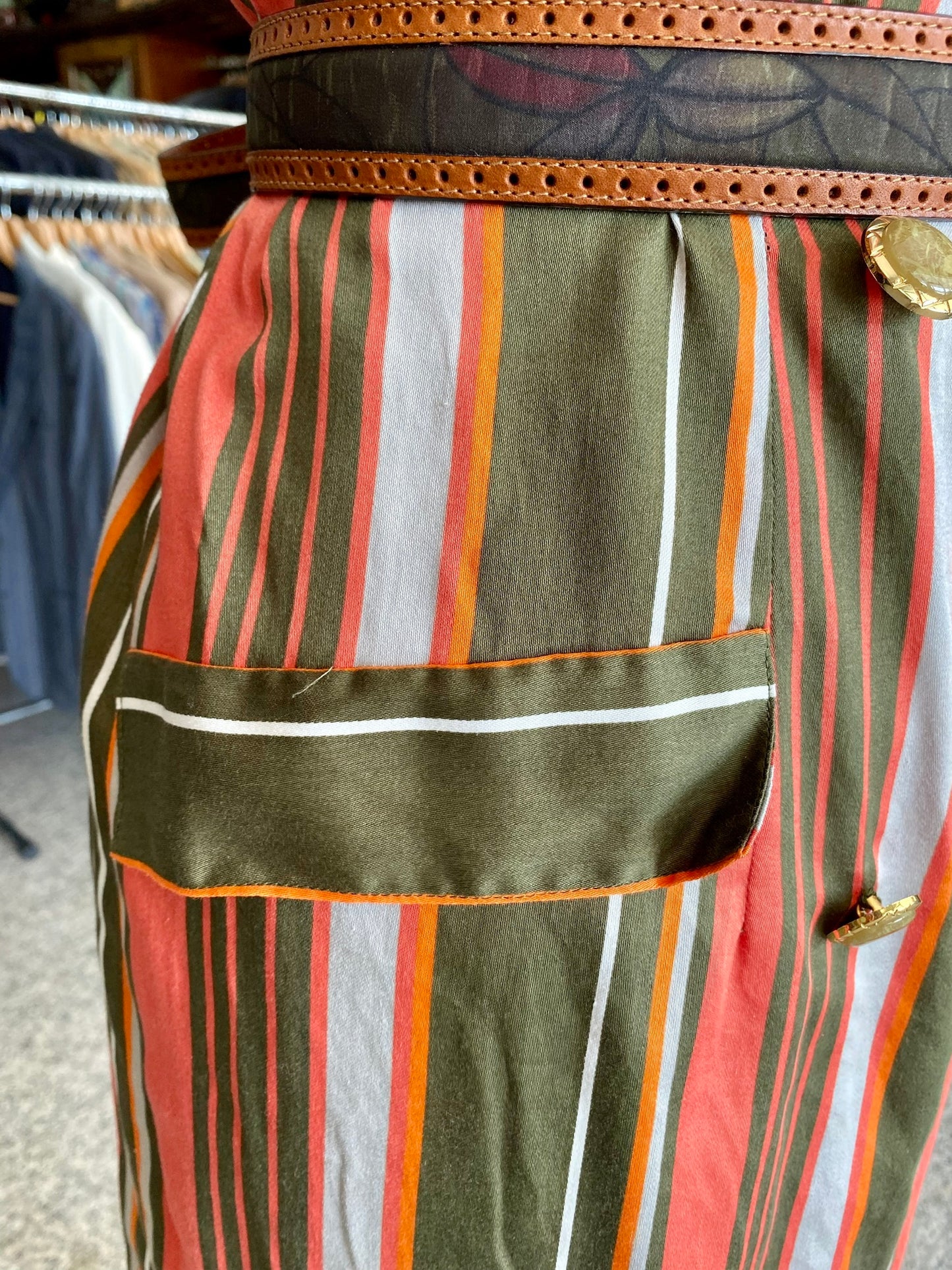 Abito anni ‘90 a righe - TG. 42 circa
