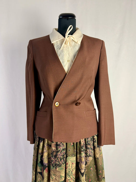 Giacca sartoriale in lana e seta - TG. 40