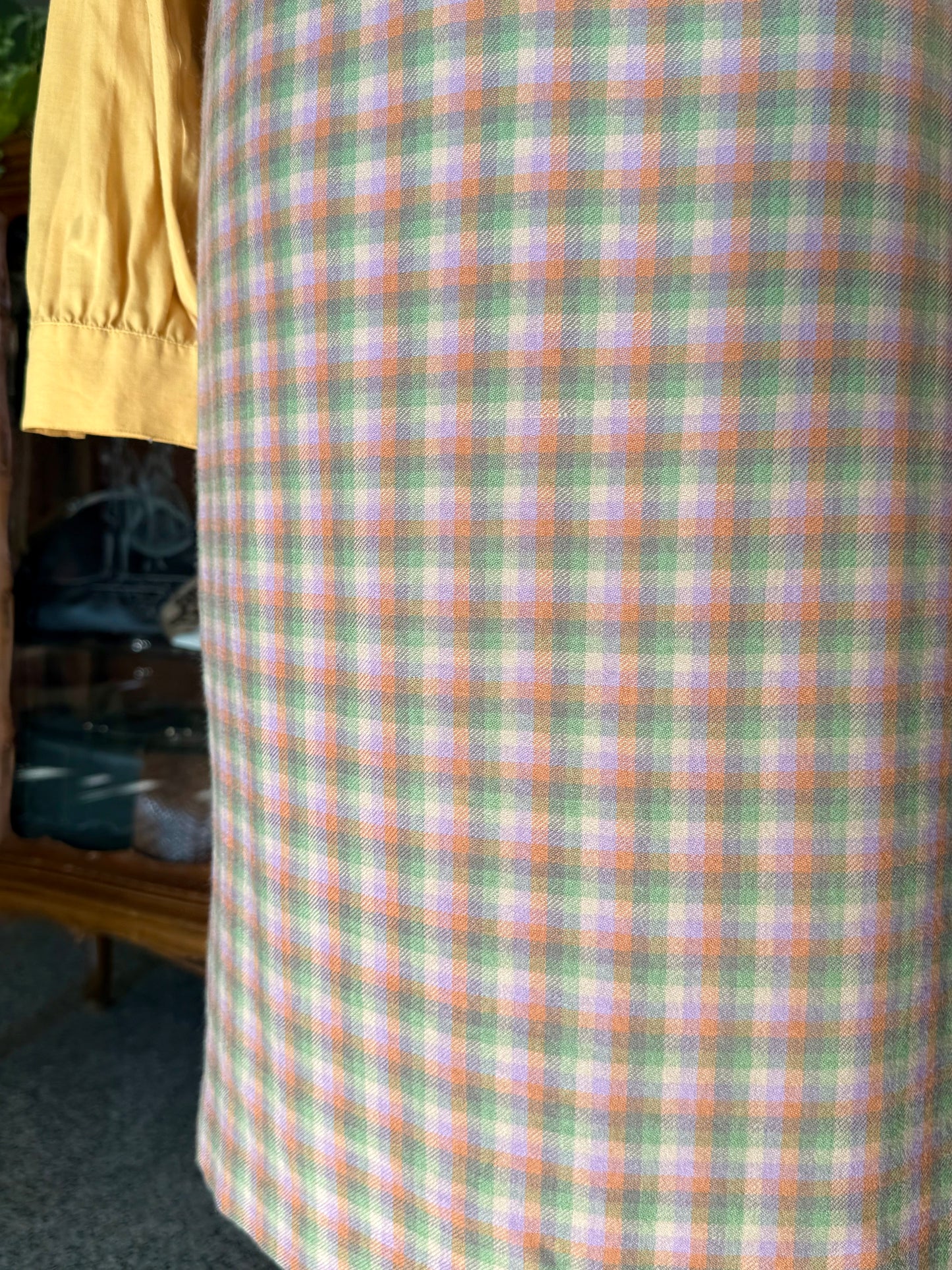 Gonna a quadretti color pastello - TG. 46