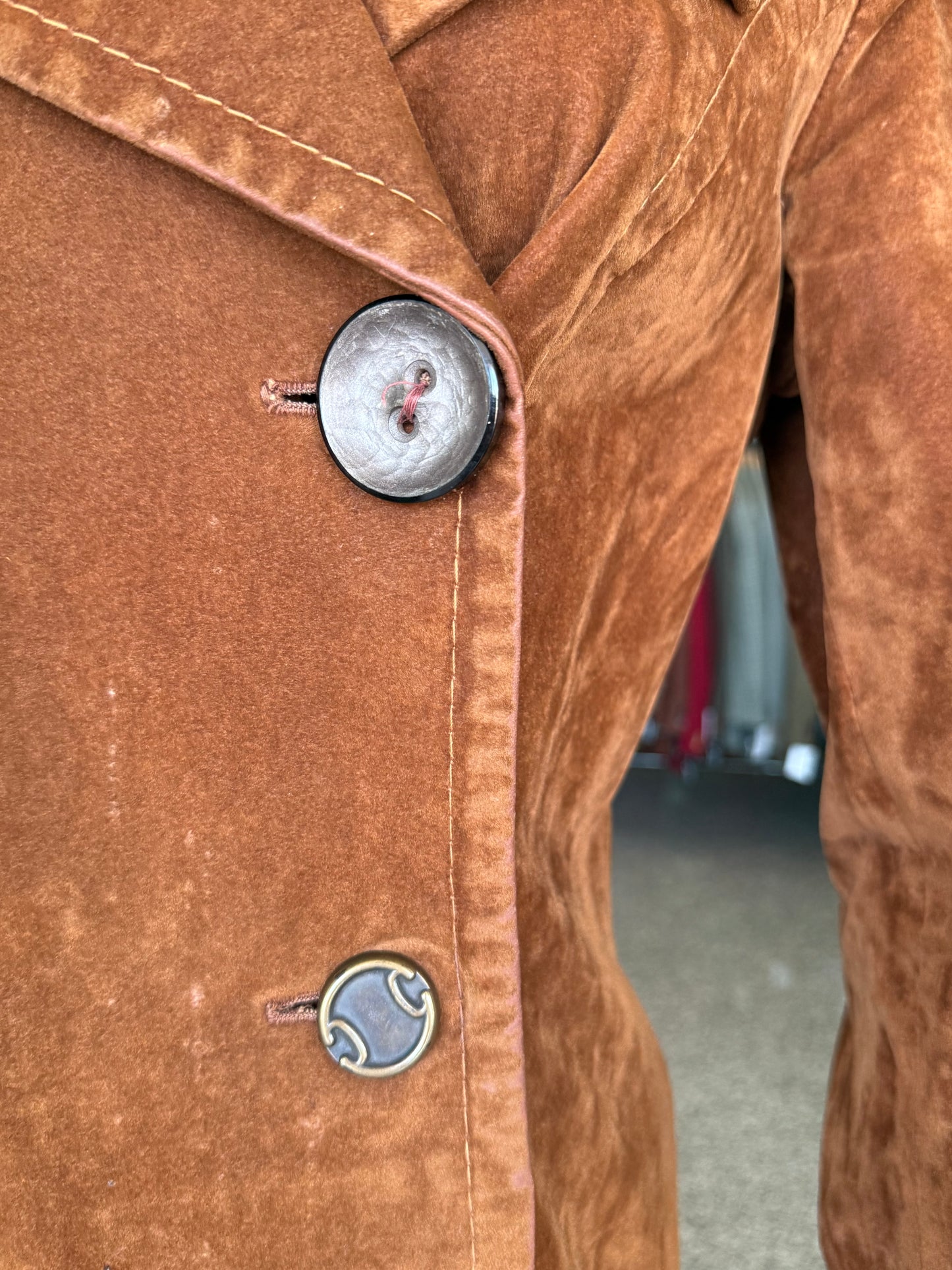 Cappotto in camoscio anni ‘70 - TG. 40