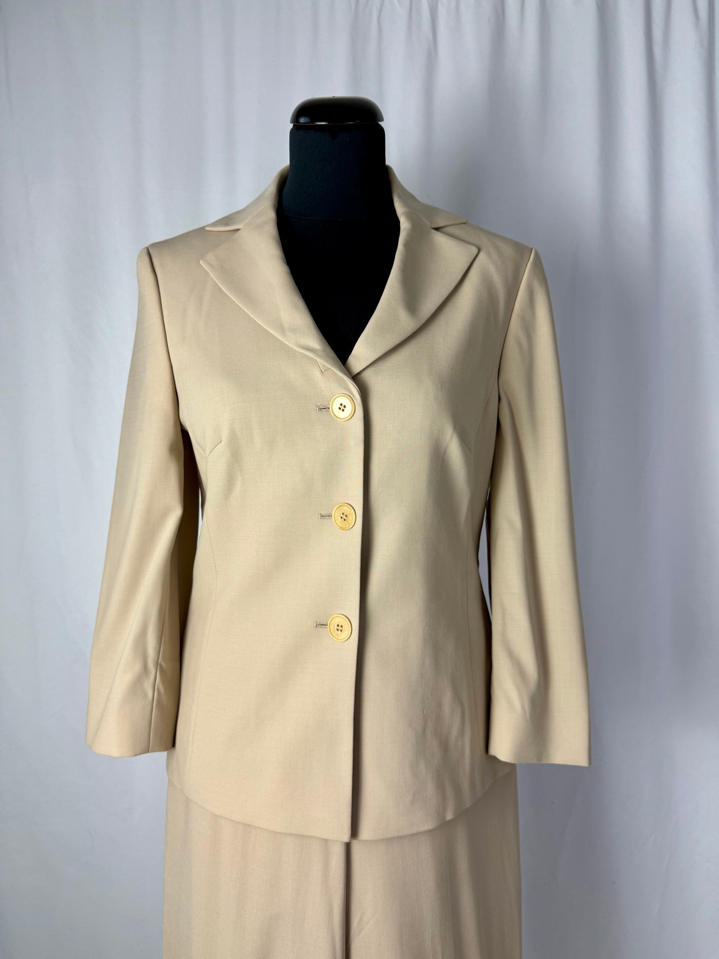 Tailleur classico color biscotto - TG. 40