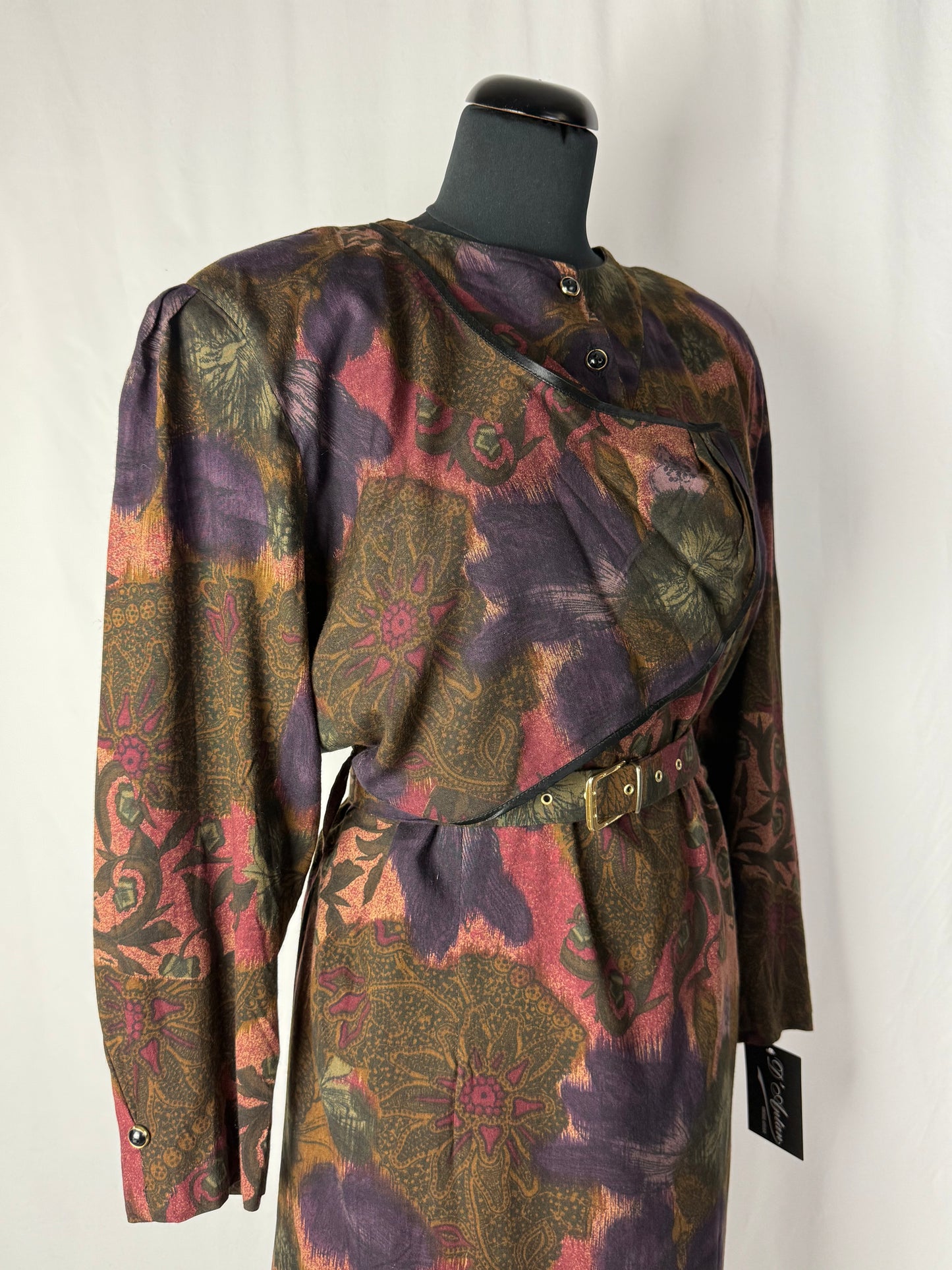 Abito anni ‘80 con fantasia arabeggiante - TG. 50