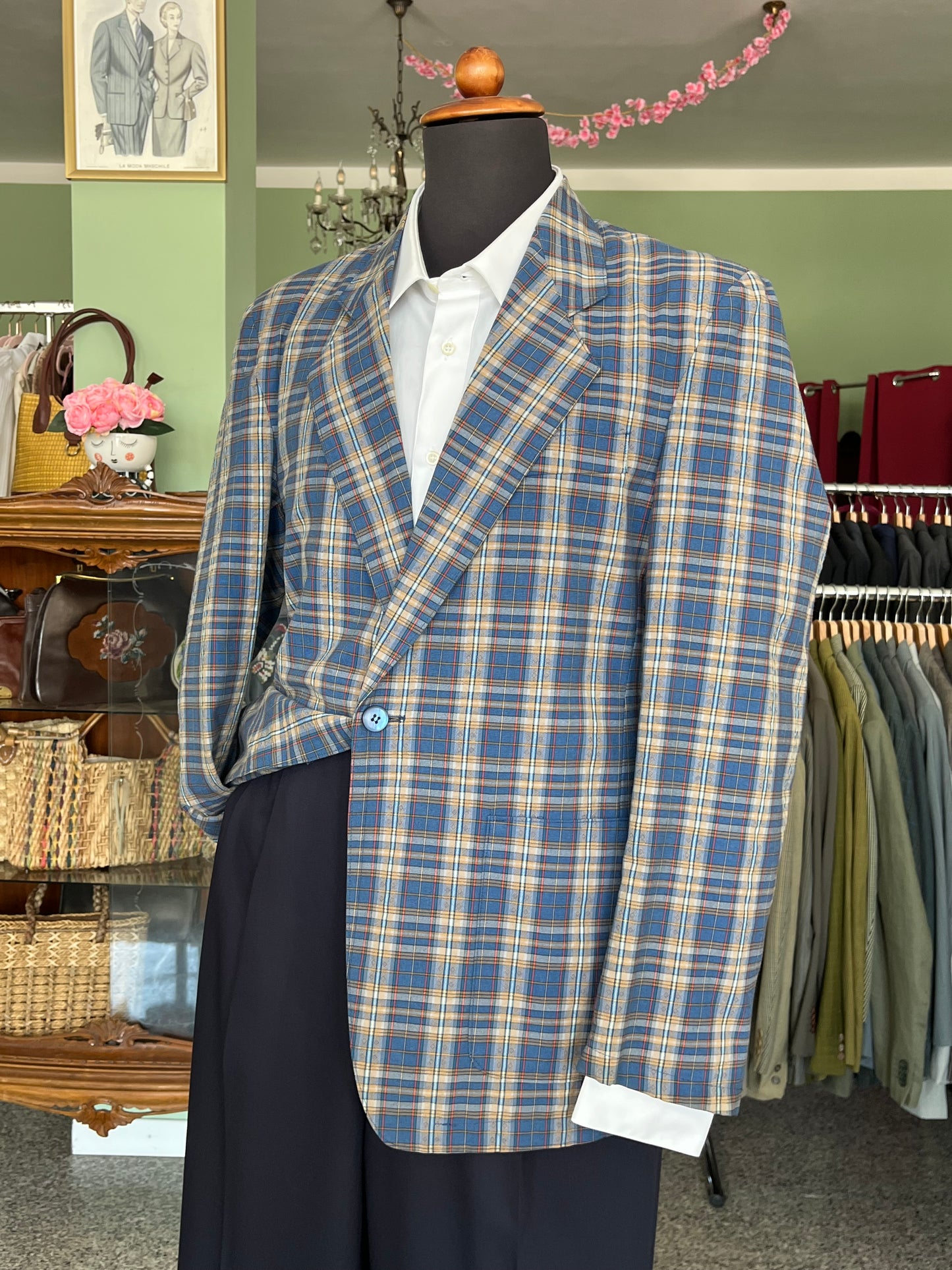 Giacca madras anni ‘80