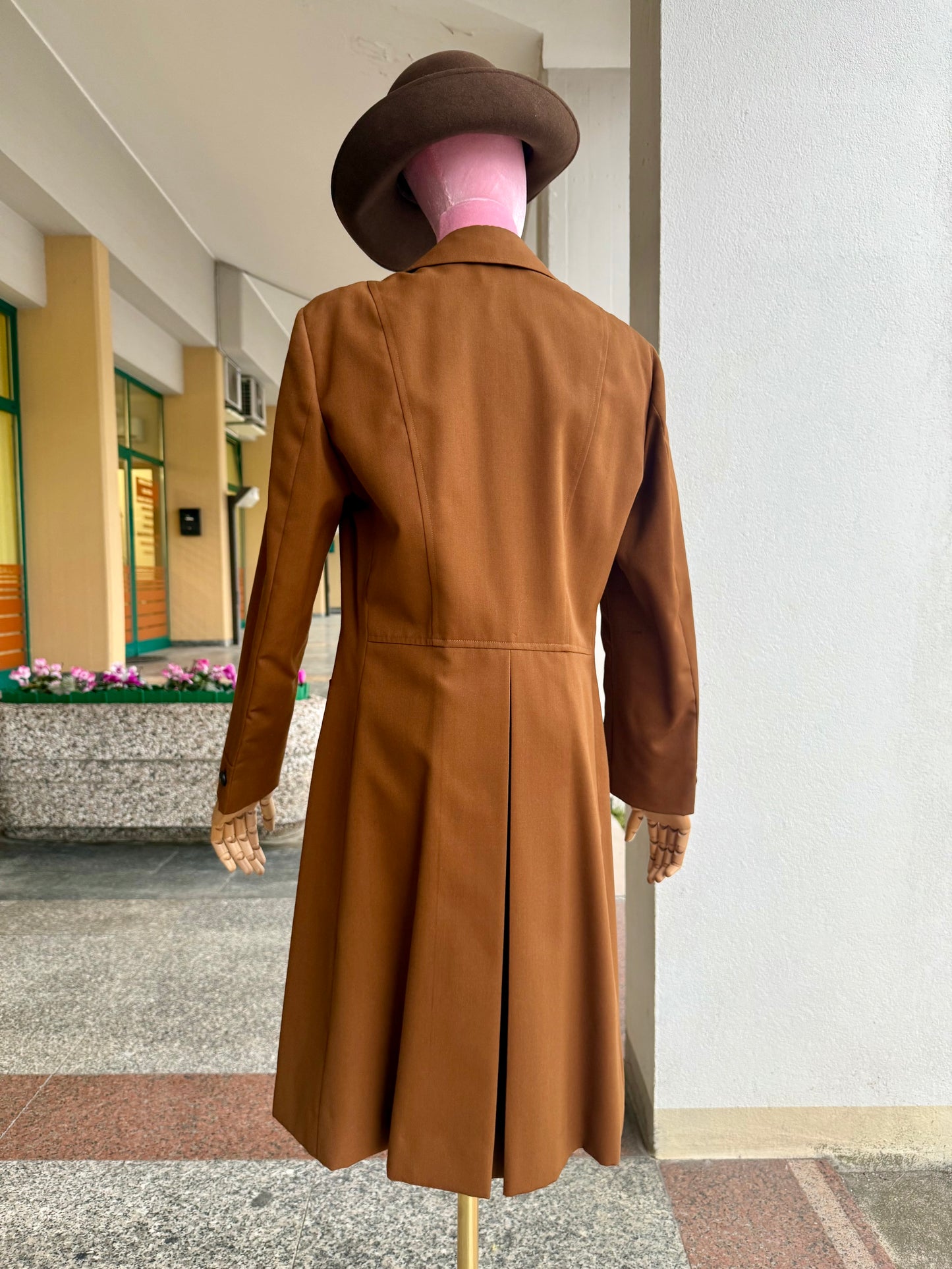 Trench tabacco new old stock - TG. 44