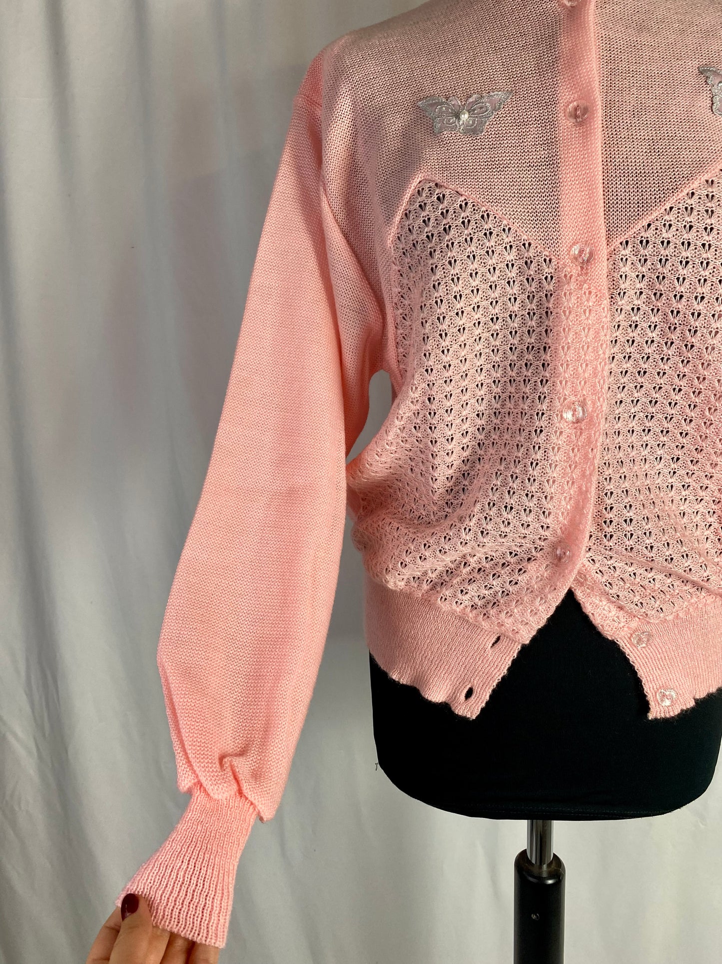 Cardigan rosa 🎀 - TG. 40/42/44