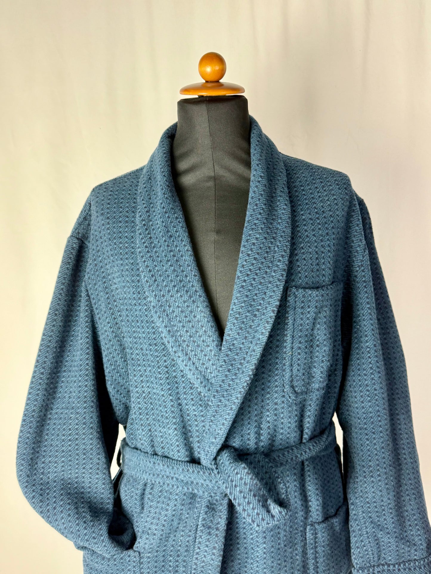 Giacca da camera petrolio tg. M-L