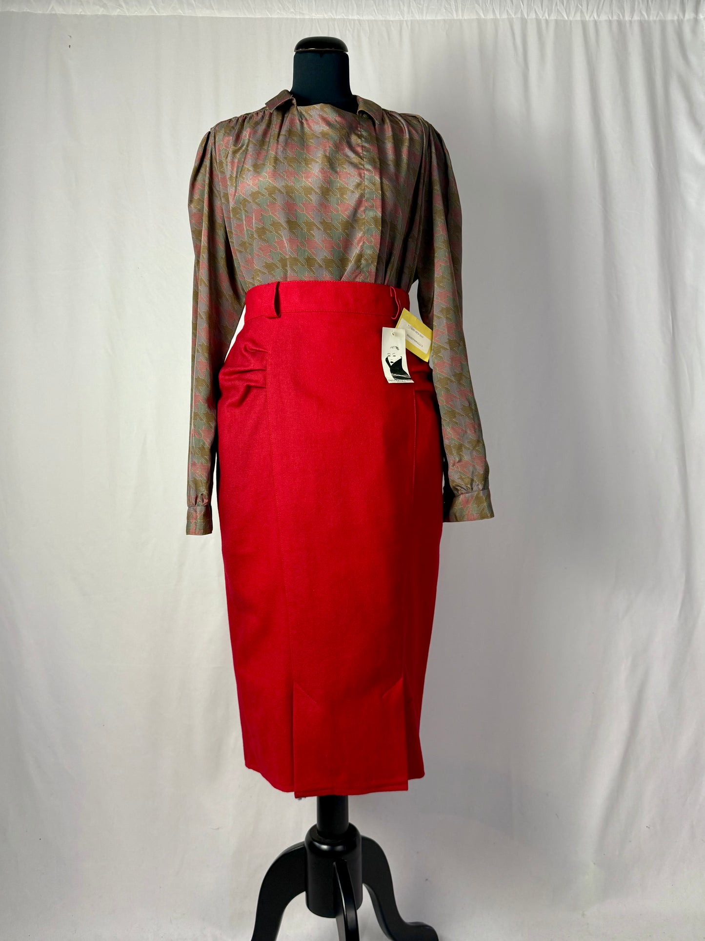 Camicia sartoriale con macro pied de poule - TG. 48/50