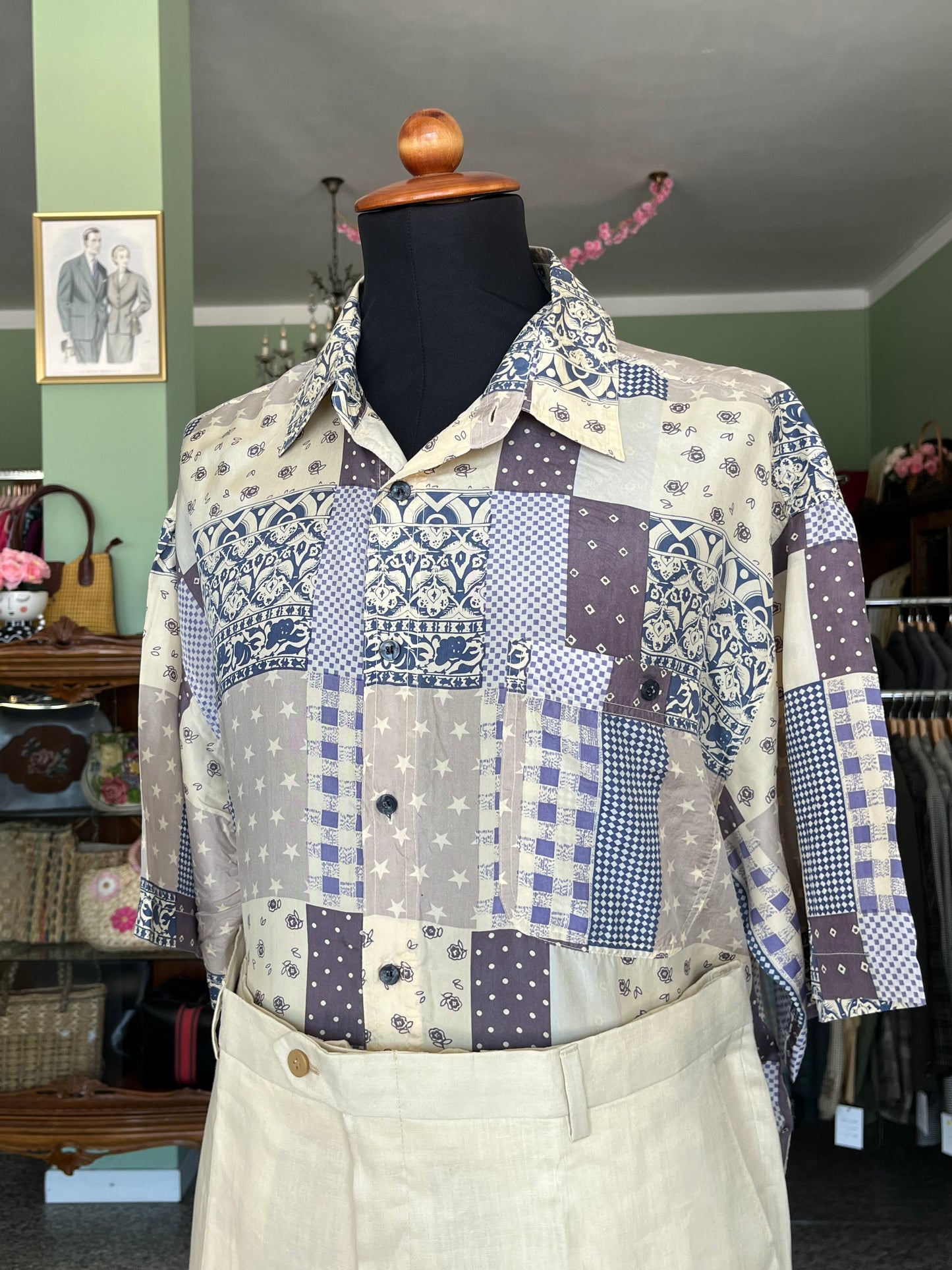 Camicia a maniche corte tg. M-L