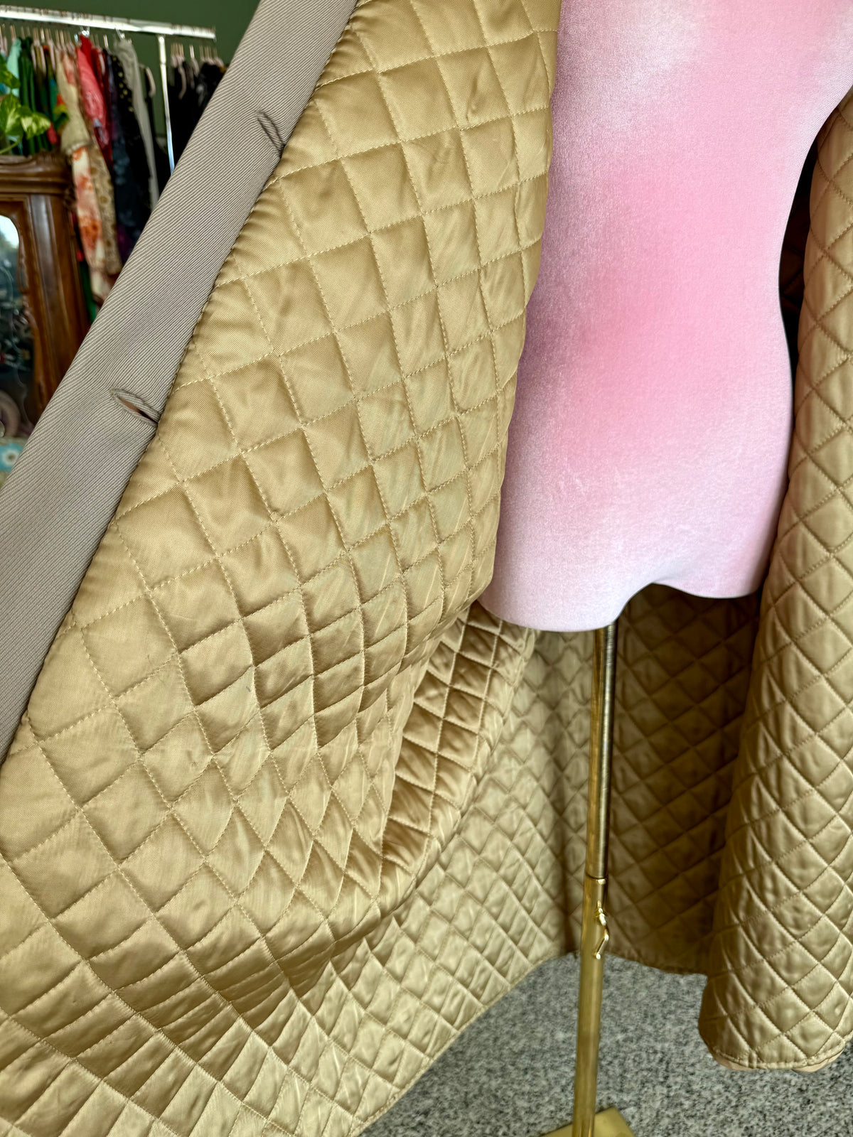 Cappotto sartoriale anni ‘60 tortora - TG. 44/46