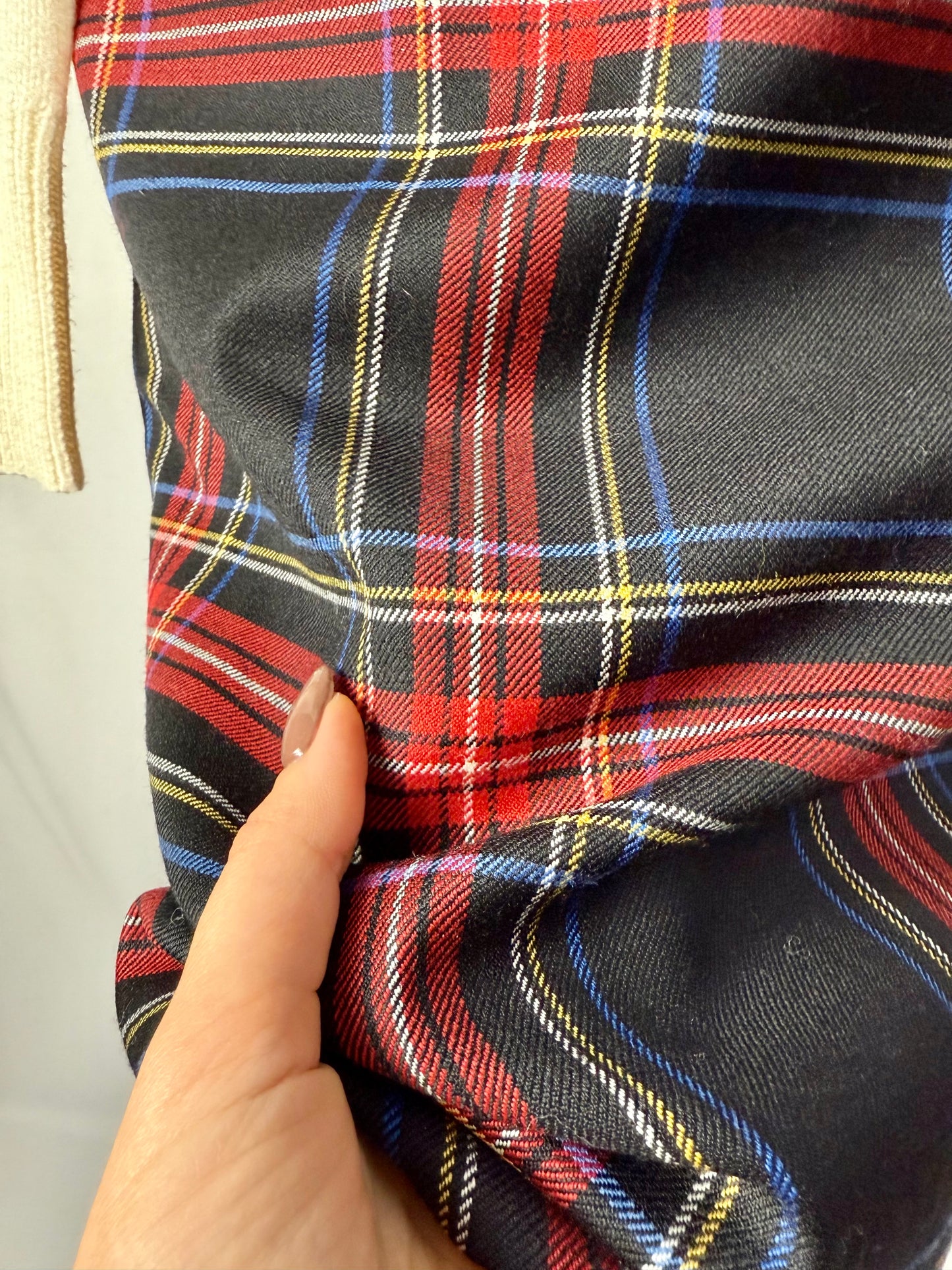 Gonna a tubino tartan - TG. 46