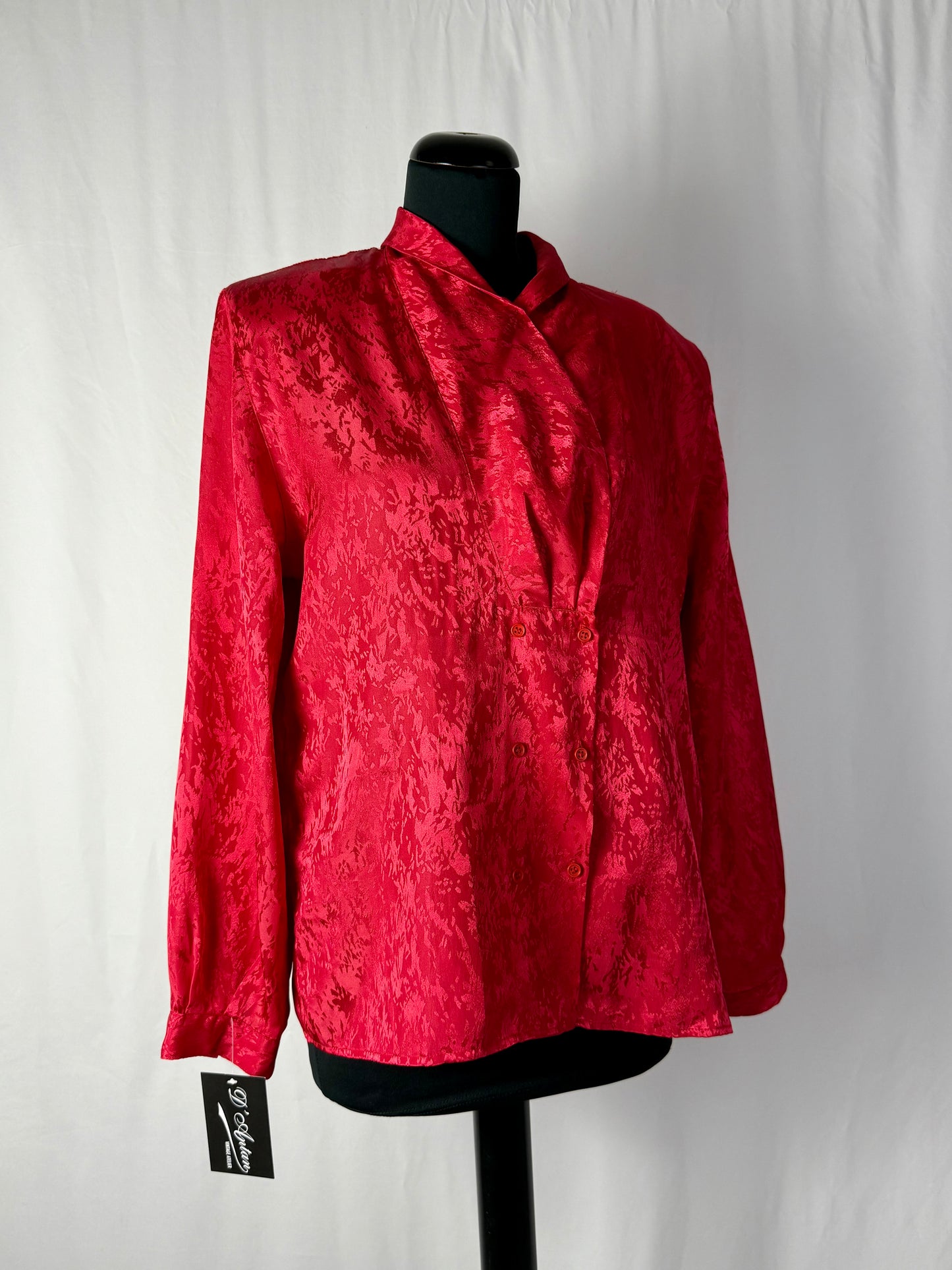 Camicia anni ‘80 rossa - TG. 48/50