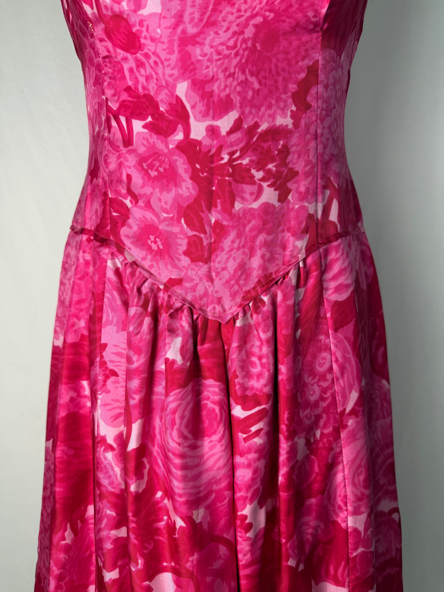 Abito “Fucsia Damascato” – Fine Anni ’50 - TG. 40/42