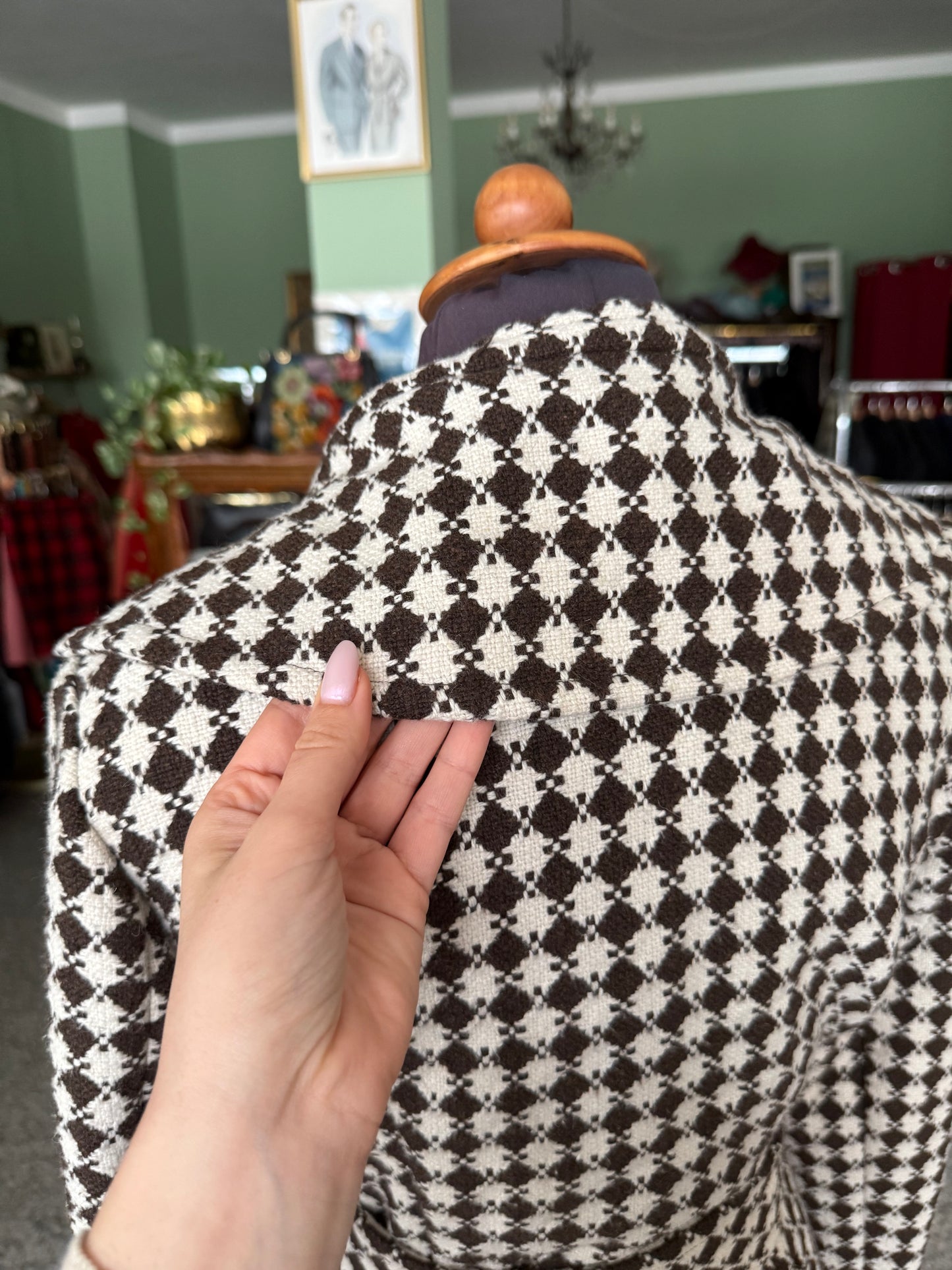 Giacca anni ‘60 con cintura - TG. 40