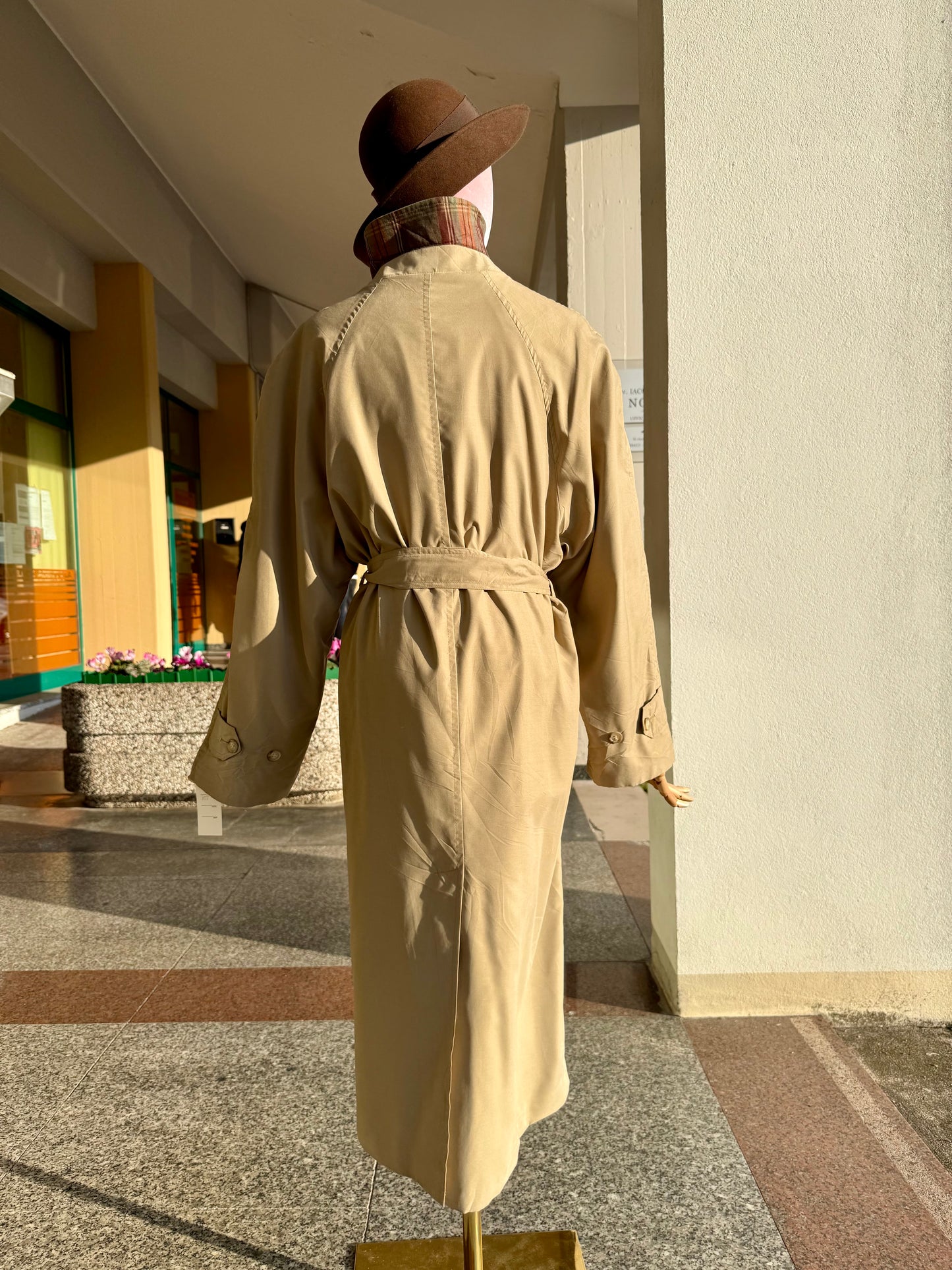 Trench anni ‘80 beige - TG. 44/46