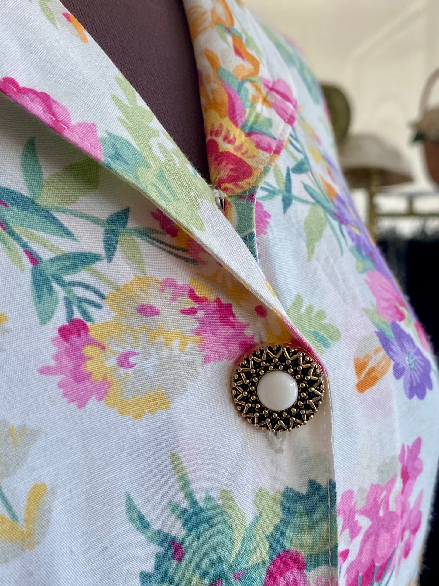 Abito con stampa floreale - TG. 40/42