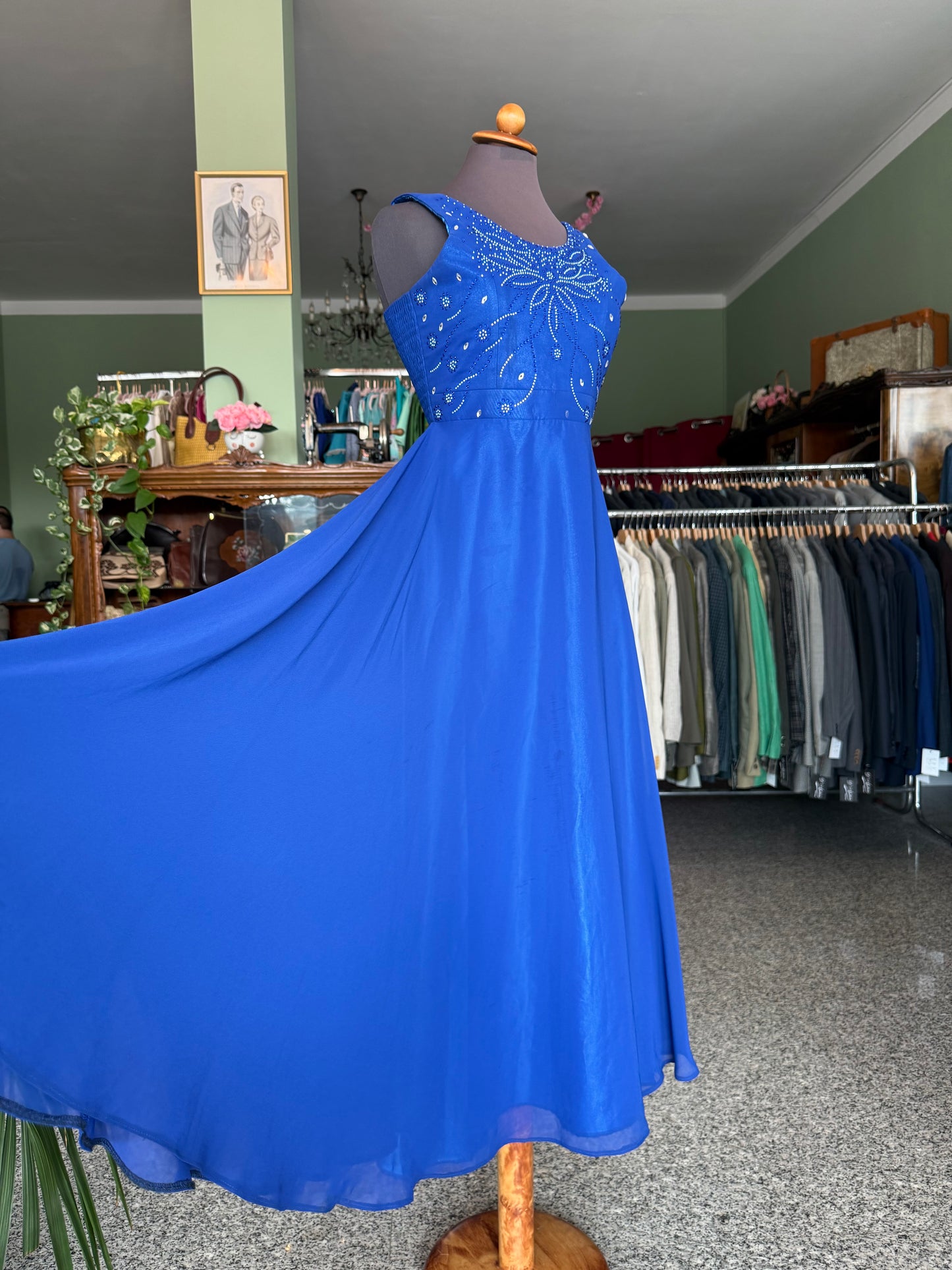 Abito da sera in chiffon - TG. 38/40