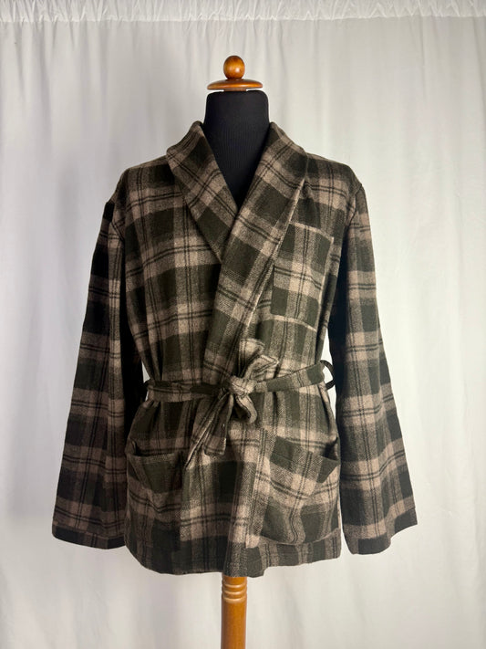 Giacca da camera a quadri - TG. XL