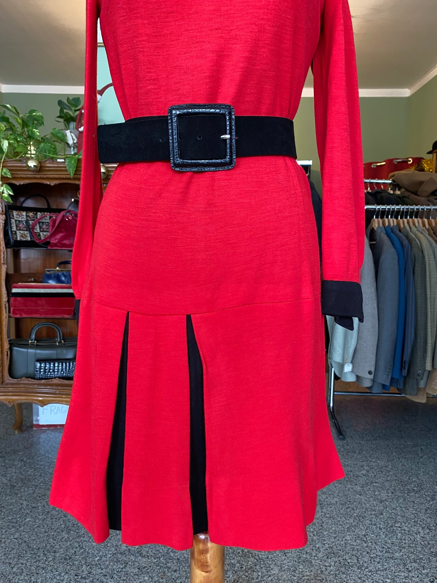 Mini dress anni ‘70 rosso - TG. 38