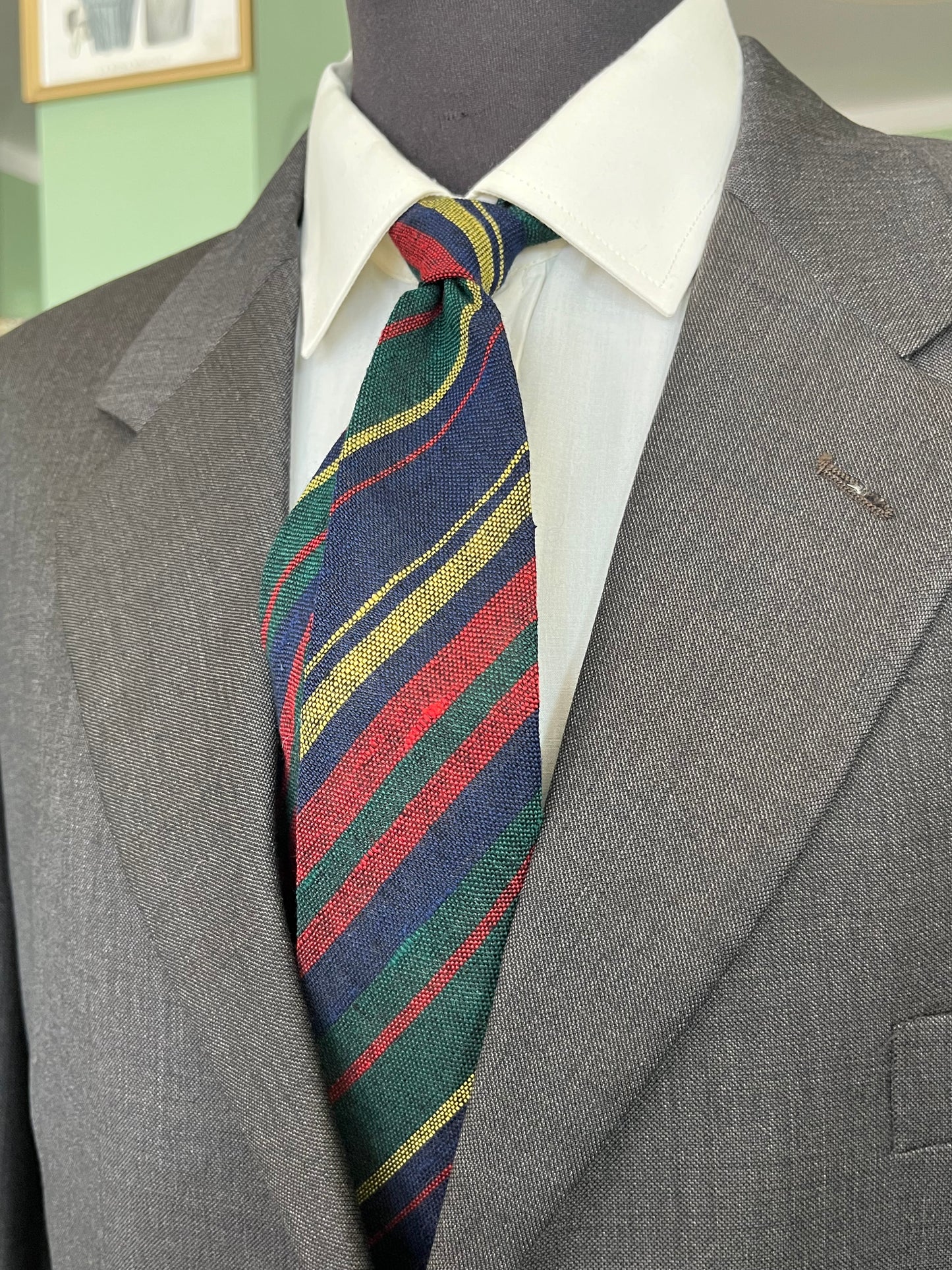 Cravatta anni ‘60 regimental