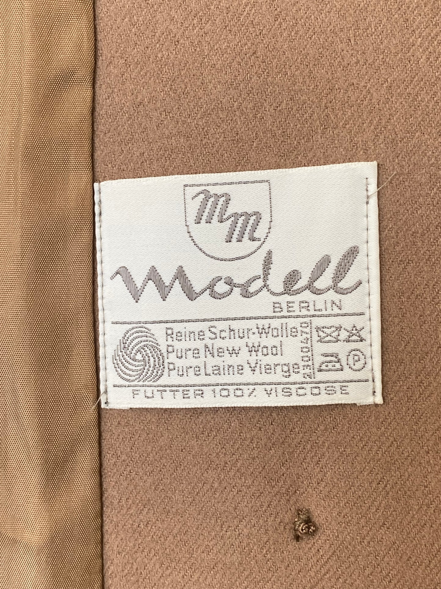 Cappotto color cammello anni ‘70 - TG. 44/46