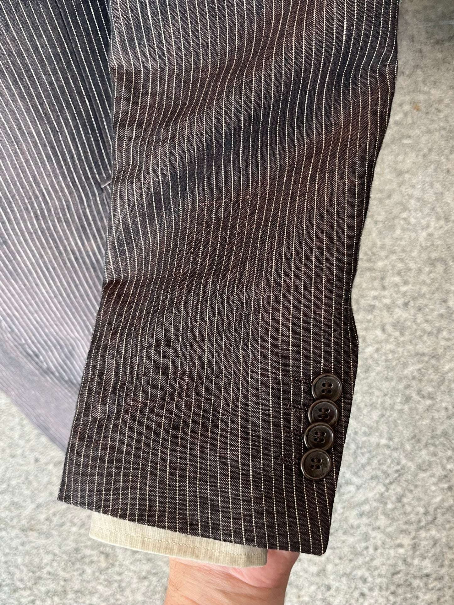 Completo in lino tg. 52-54