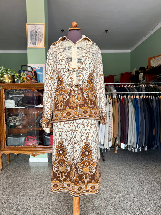 Completo anni ‘70 boho-chic - TG. 44